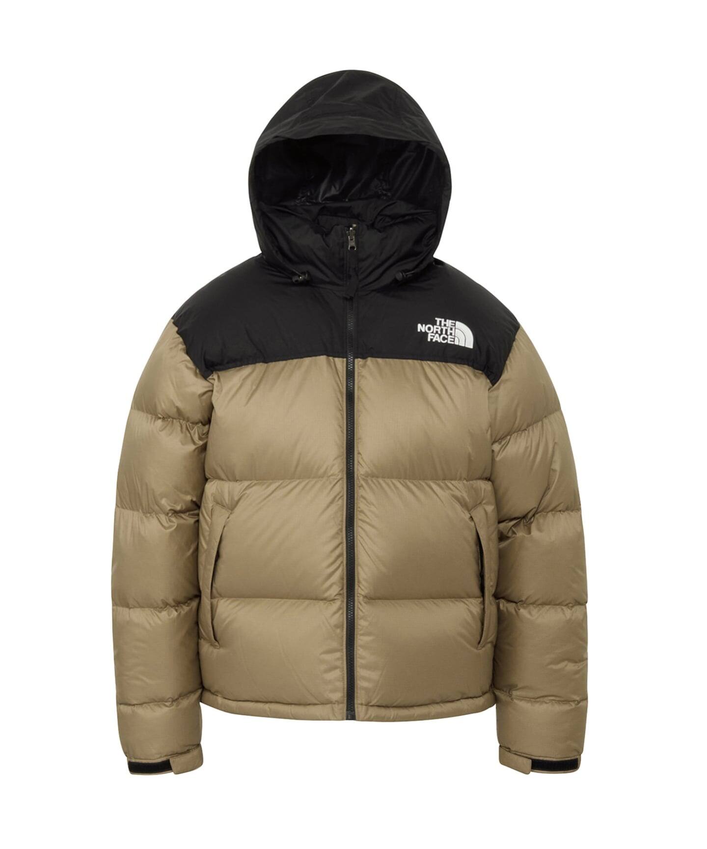 THE NORTH FACE ダウンジャケット Mサイズ ブラック/ベージュ THE NORTH FACE / ザ ノースフェイス Nuptse Jacket（ダウンジャケット