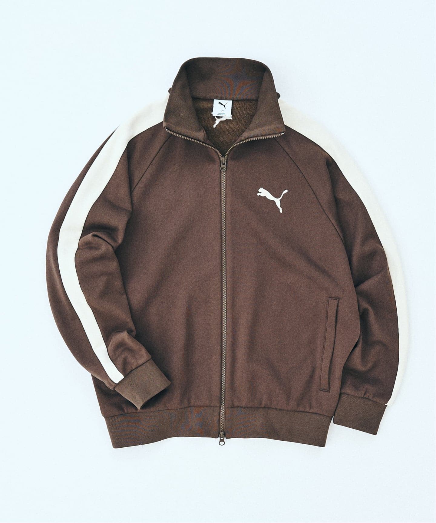 PUMA ブラウン トラックジャケット 90s 90's PUMA プーマ トラックジャケット ブラウン - メルカリ