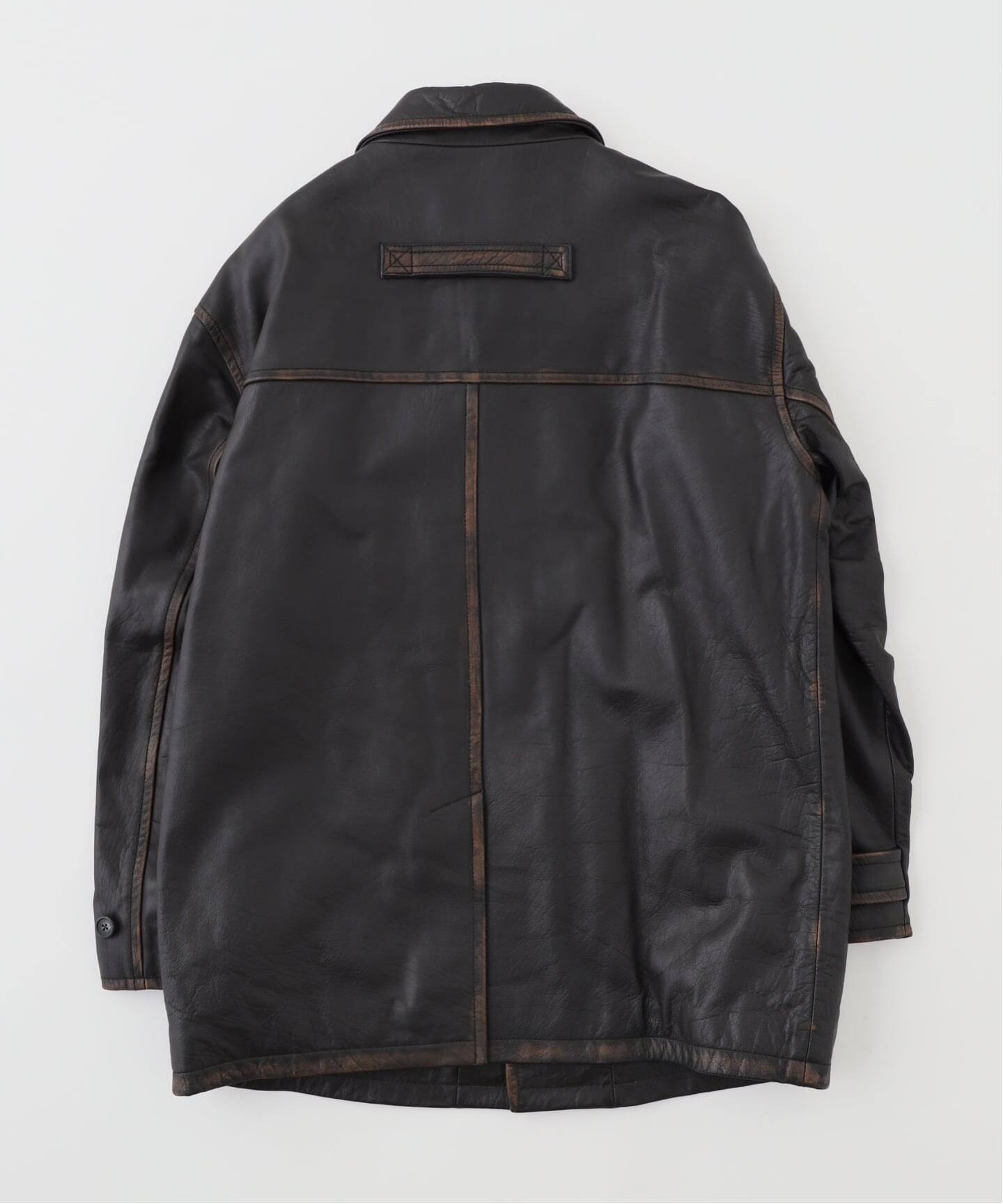 JIEDA / ジエダ LEATHER CAR COAT / JK03（レザージャケット）｜PULP