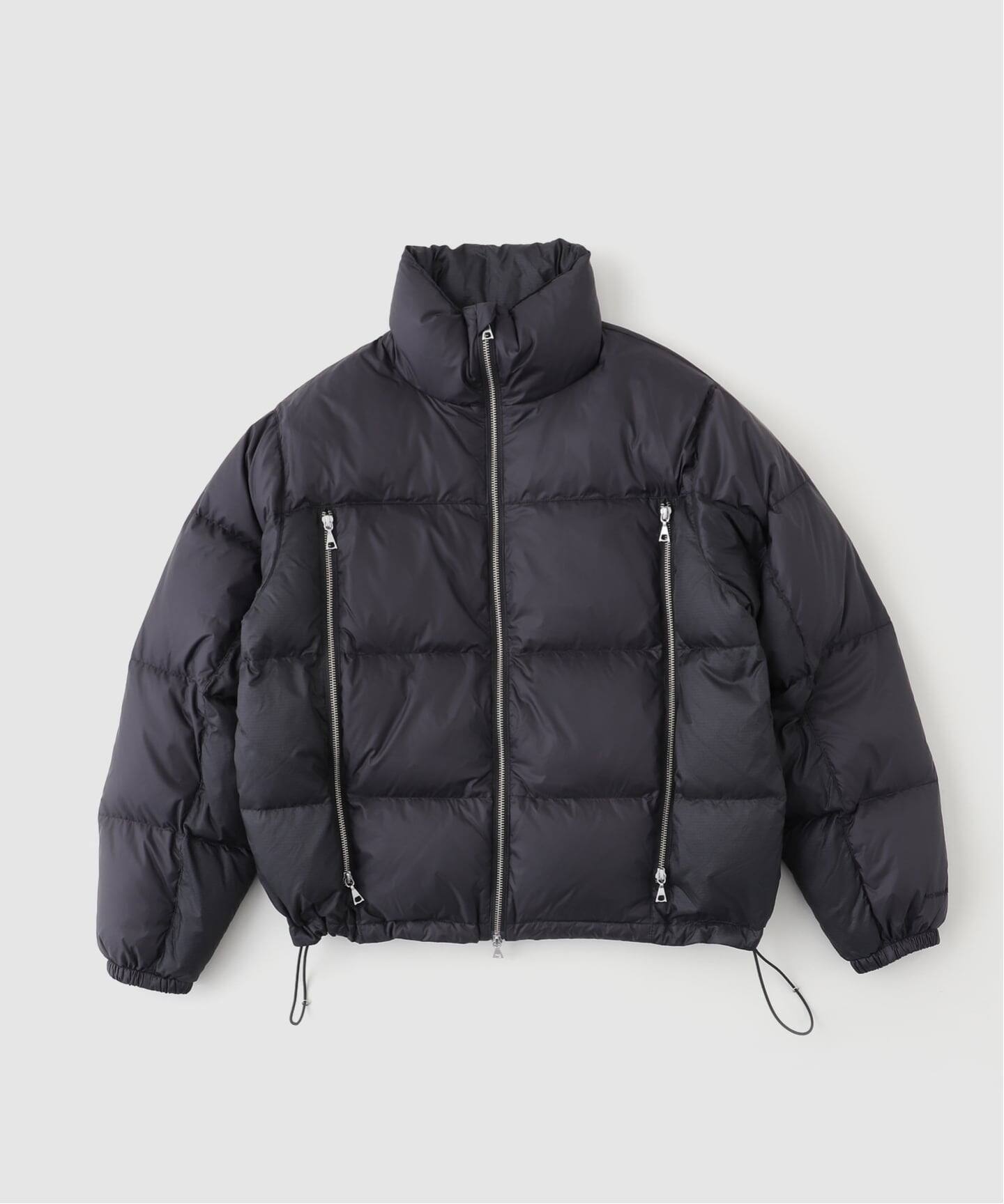 NO MAINTENANCE / ノーメンテナンス 4-ZIP PUFFER JACKET（ダウン