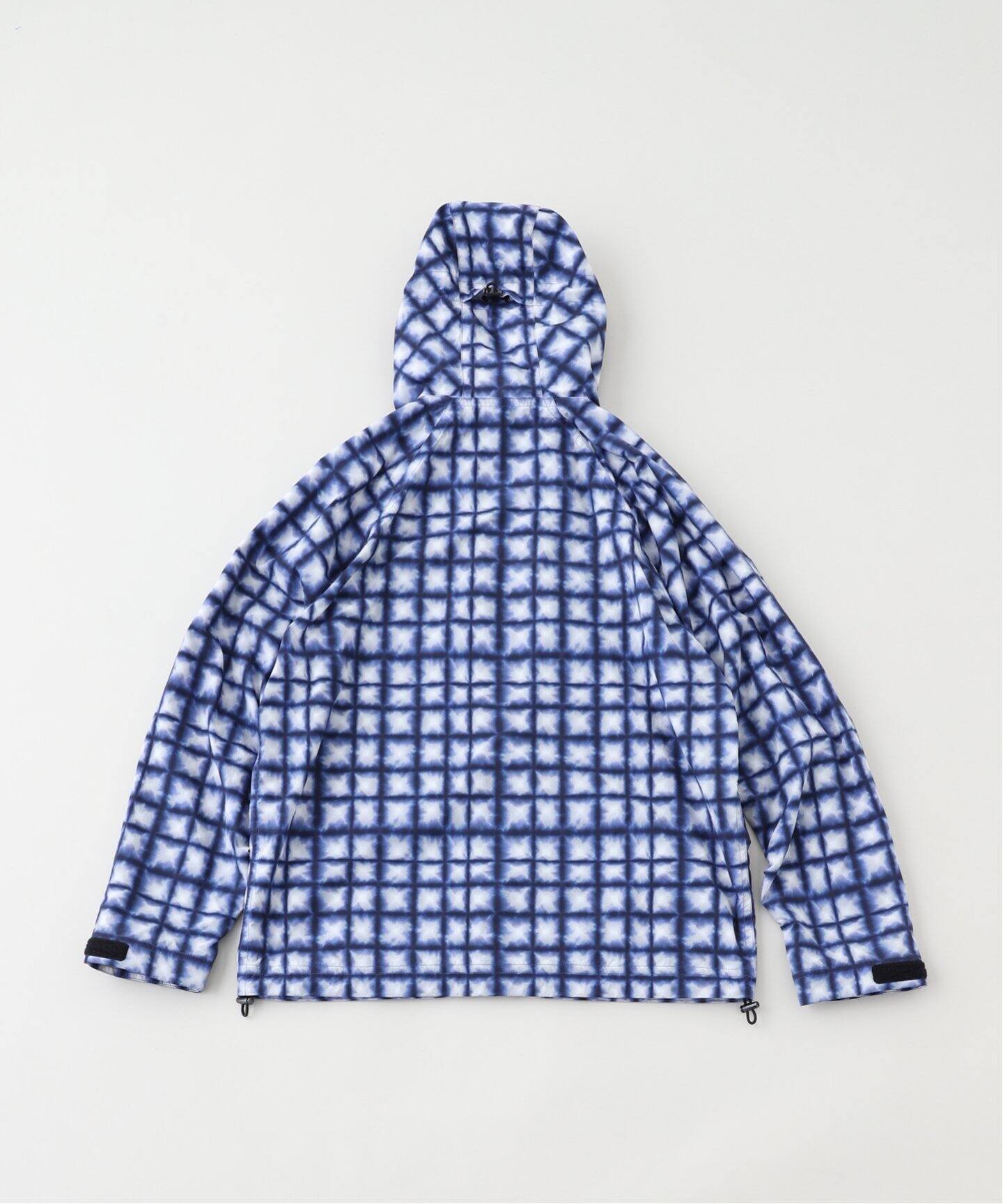 WOKE EDGE / ウォークエッジ TIEDYE CHECK PARKA（ナイロンジャケット 