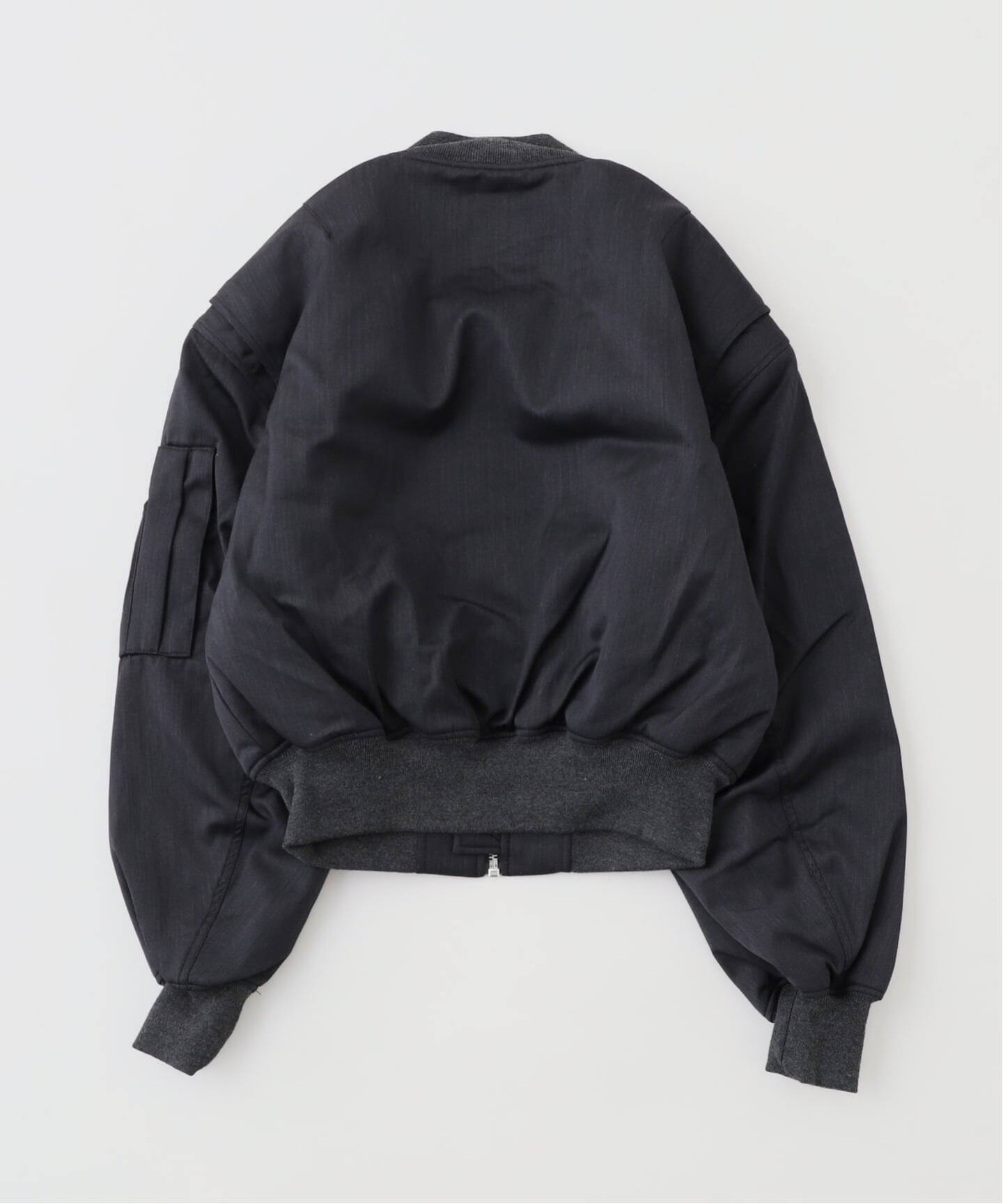 ENTIRE STUDIOS / エンタイアスタジオ CROPPED BROAD BOMBER SUIT 