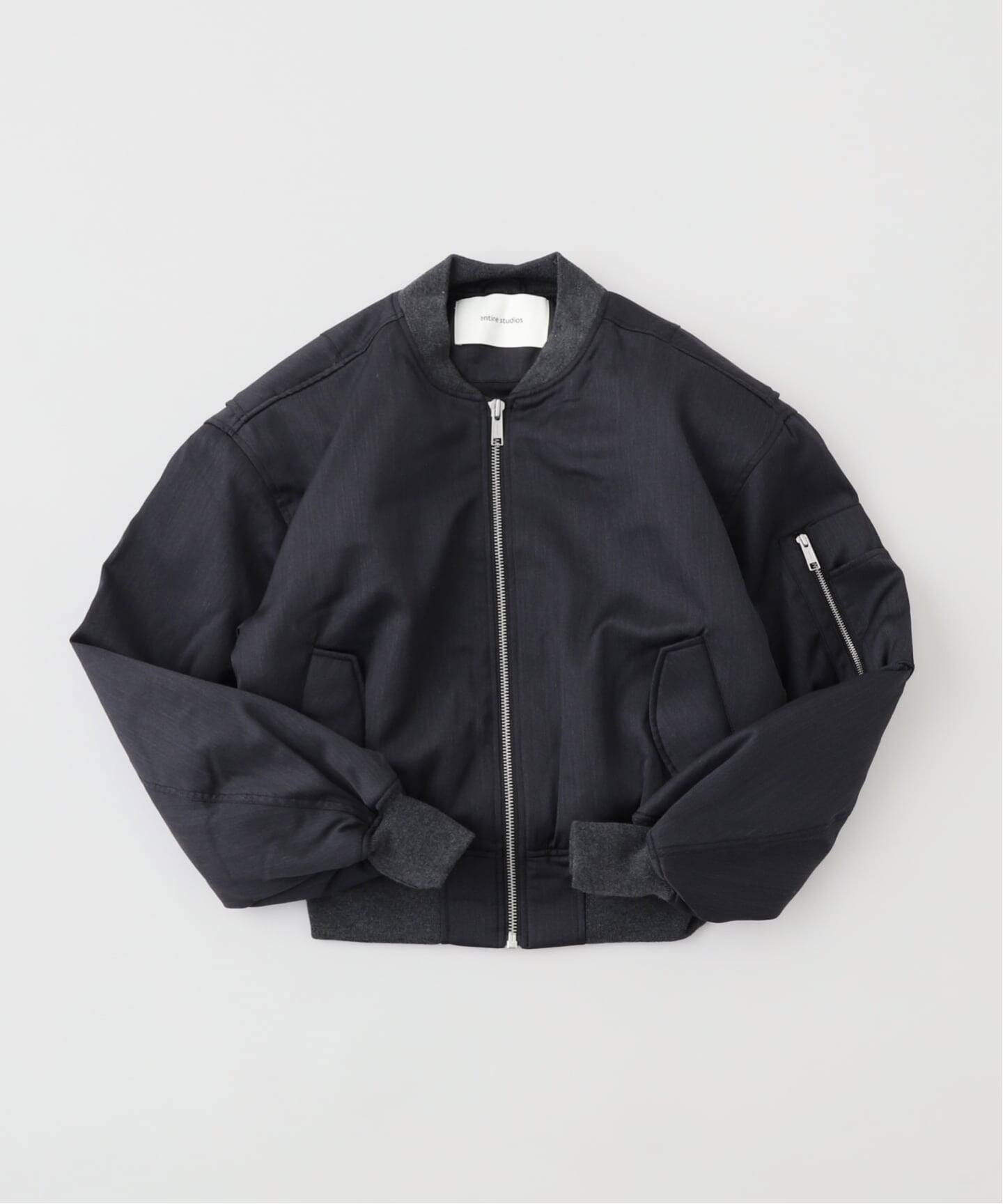 ENTIRE STUDIOS / エンタイアスタジオ CROPPED BROAD BOMBER SUIT 