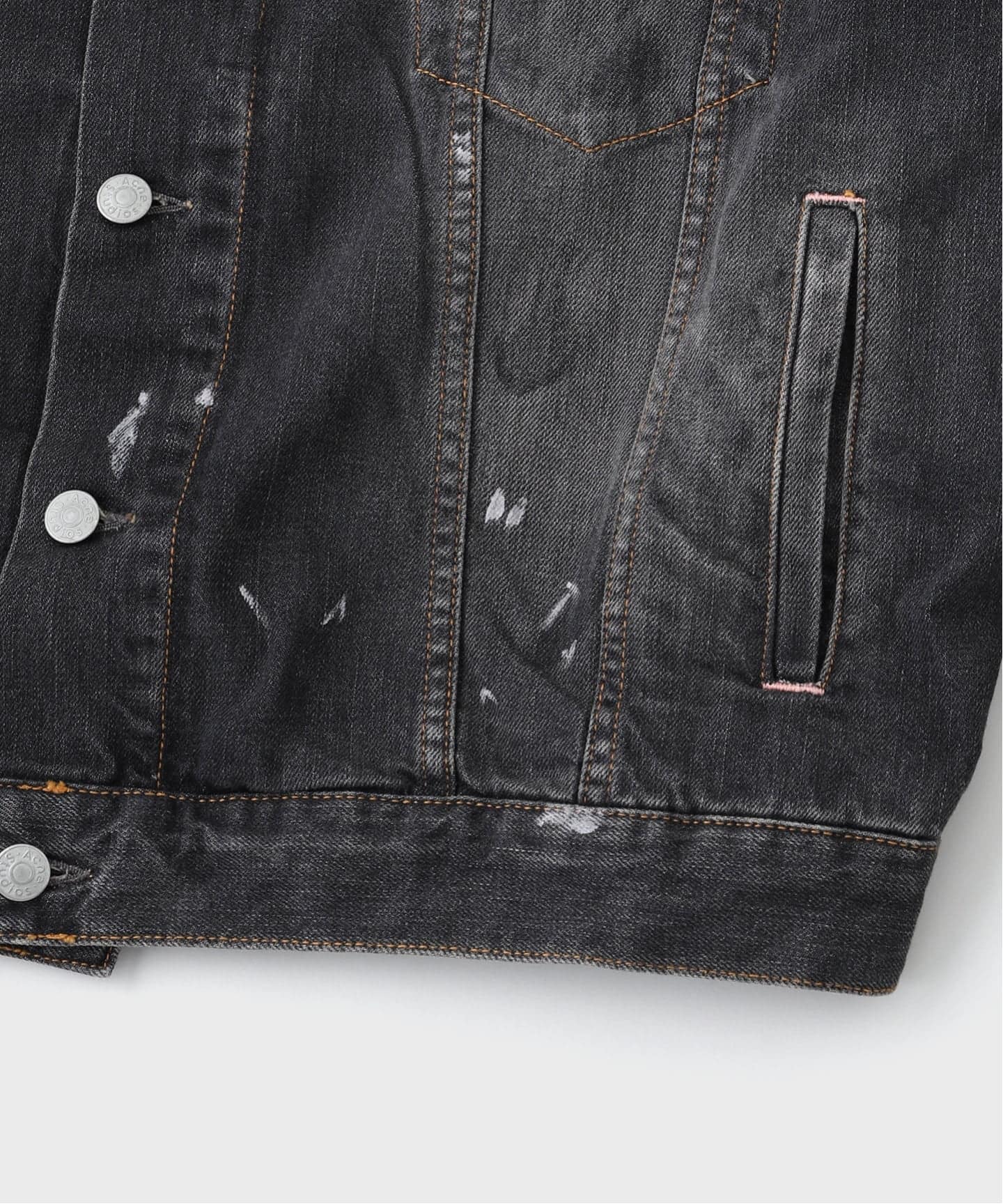 Acne Studios アクネストゥディオス　デニムジャケット ボタン付き Acne Studios / アクネ ストゥディオズ FN-UX-OUTW000073（デニム