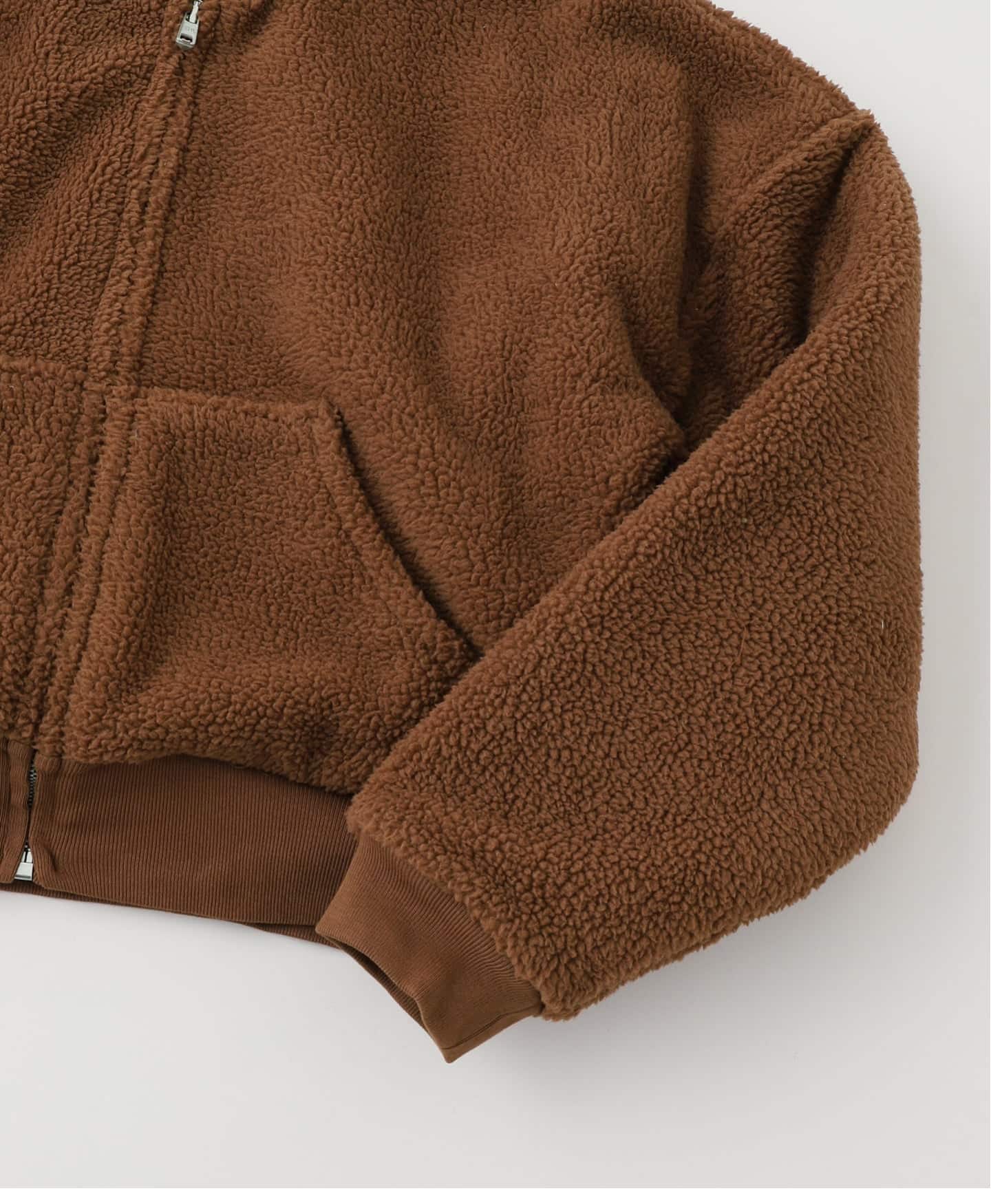 ERL / イーアールエル UNISEX TERRY FLEECE ZIPPED HOODIE（その他