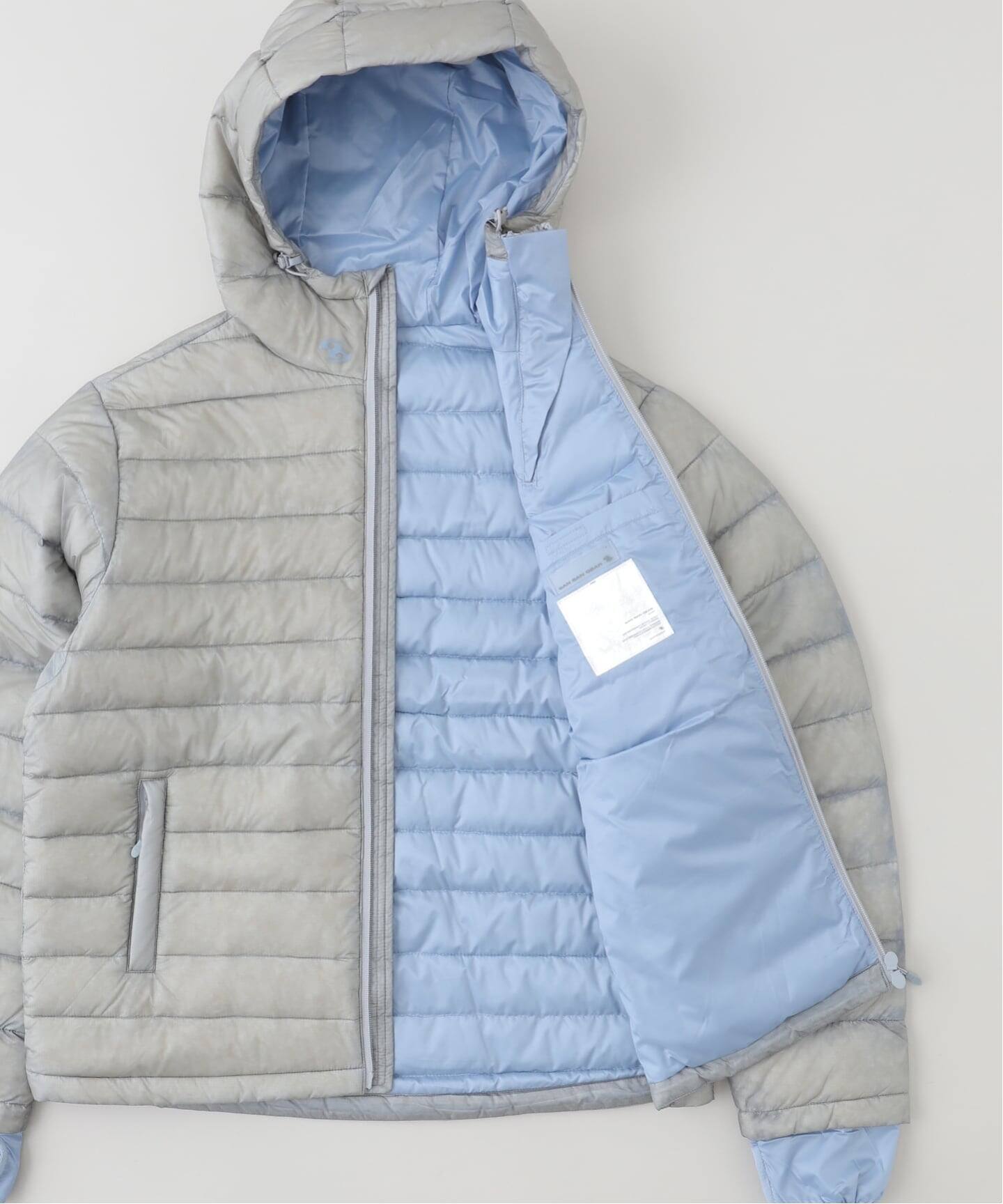 sansangear ダウンジャケット　スカイブルー Sansan Gear Suffix Puffer ダウンジャケット Sky Blue (San San Gear