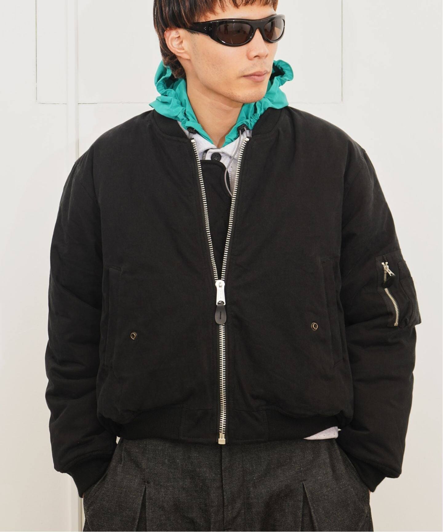 まぐたん 新品 AHDM / FOSTEX M.C.D. MA-1 XXL FOSTEX MCD / フォステックスエムシーディー SUN-FADED COTTON PADDED