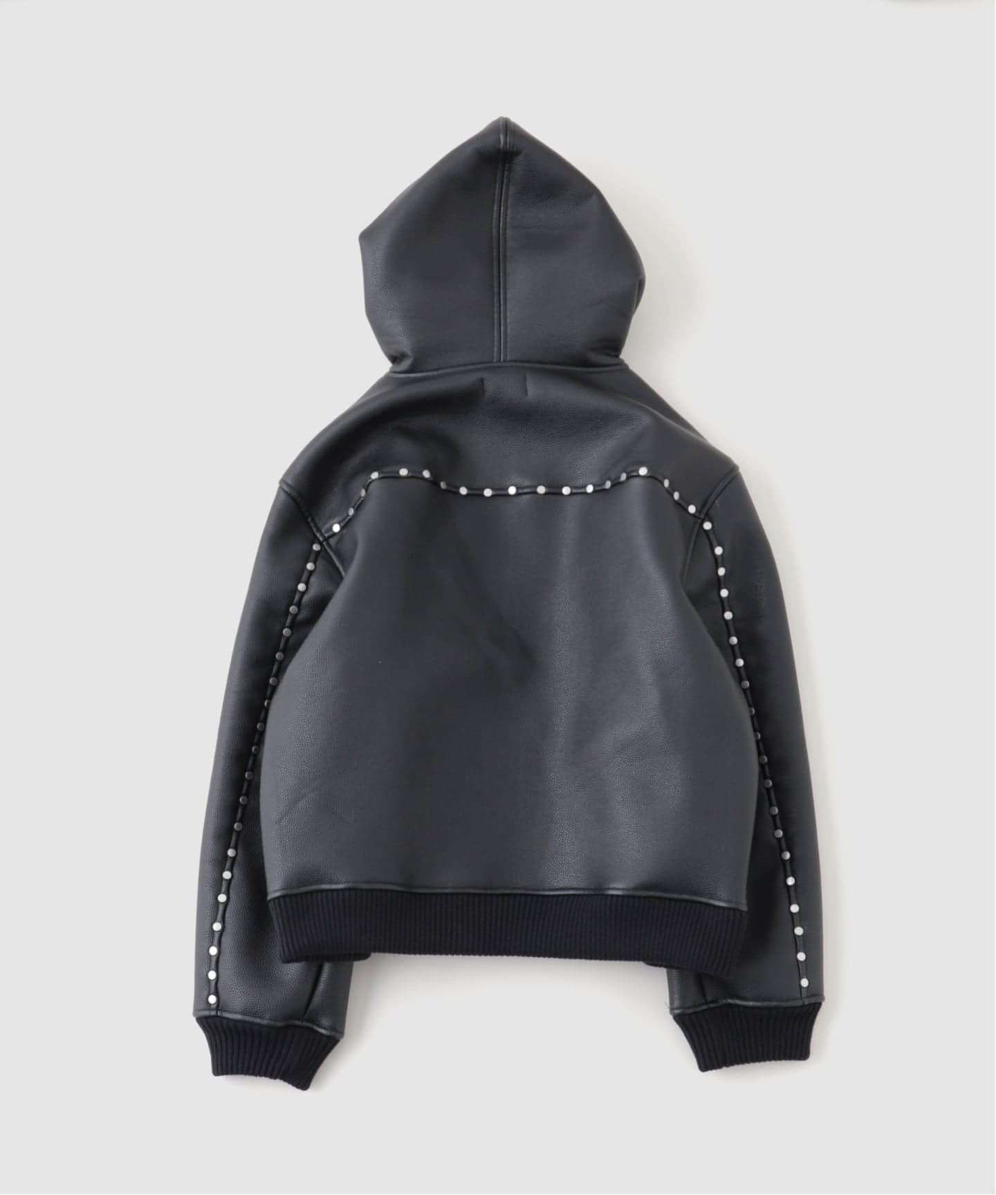 AFB / エーエフビー HOODED STUDDED BOMBER（その他ブルゾン／アウター
