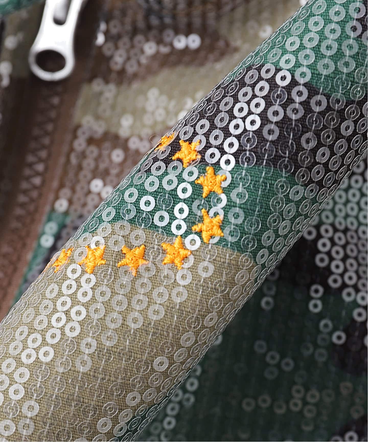 AFB / エーエフビー HOODED SPANGLE FLANNEL JACKET（その他ブルゾン