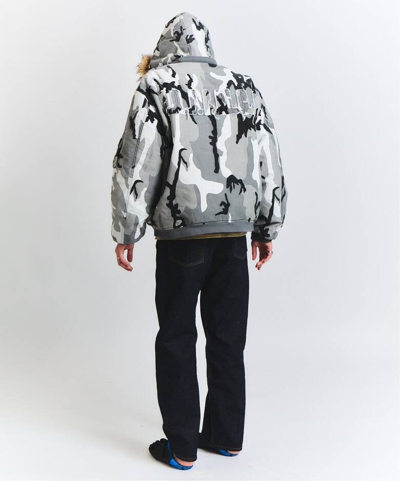 FAF x FOSTEX MCD EXCLUSIVE HOODED BOMBER BLOUSON（MA-1）｜PULP 