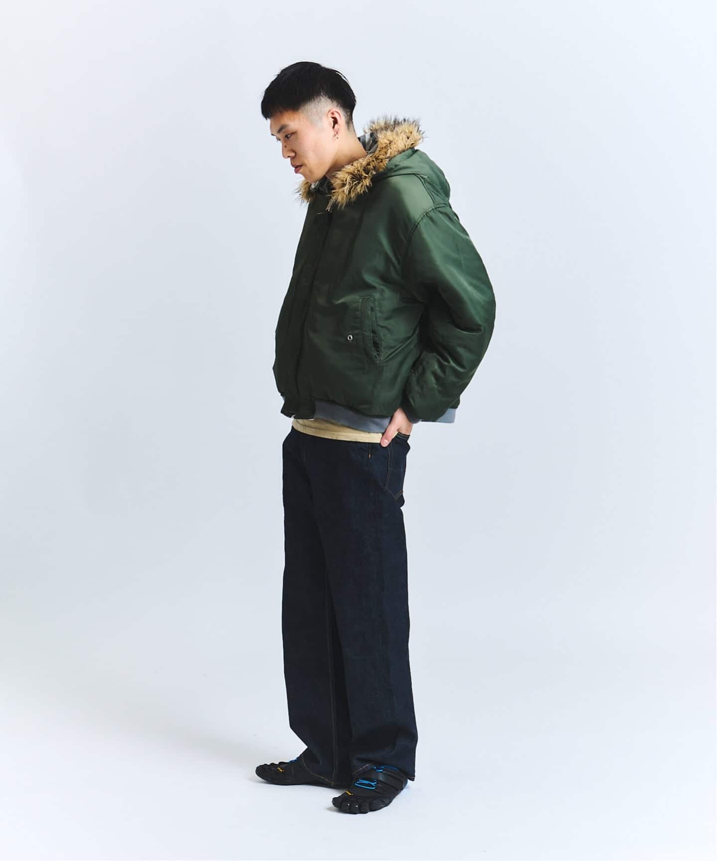FAF x FOSTEX MCD EXCLUSIVE HOODED BOMBER BLOUSON（MA-1）｜PULP