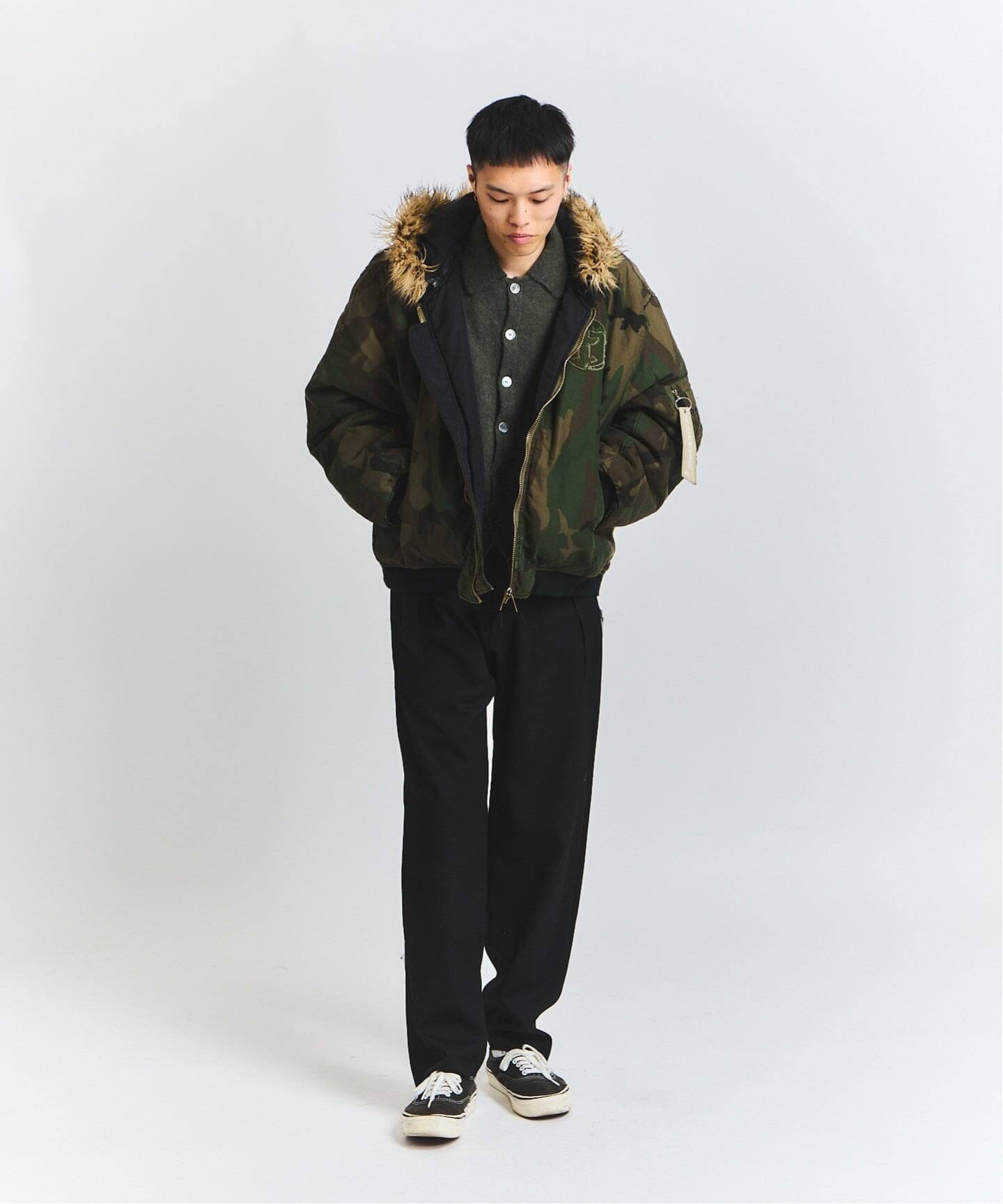 FAF x FOSTEX MCD EXCLUSIVE HOODED BOMBER BLOUSON（MA-1）｜PULP