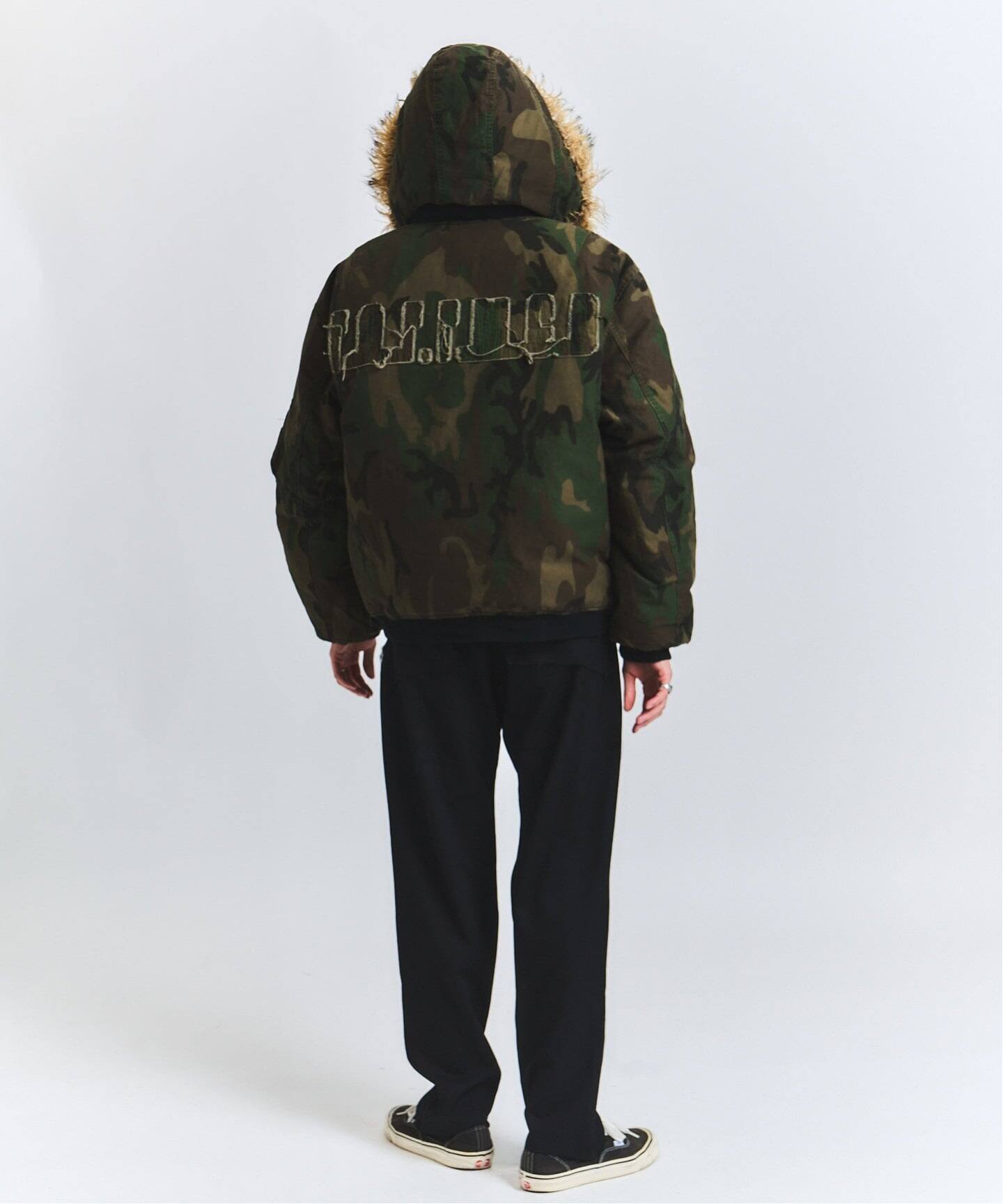 FAF x FOSTEX MCD EXCLUSIVE HOODED BOMBER BLOUSON（MA-1）｜PULP