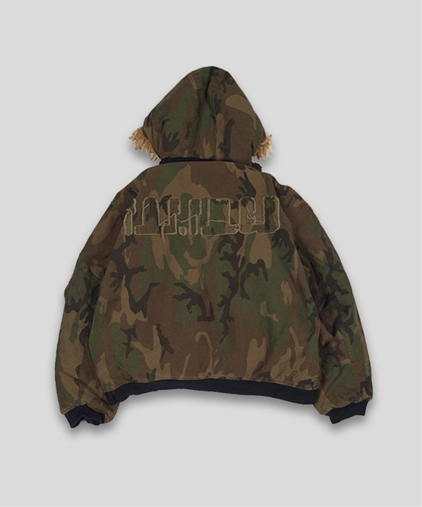ジャケット・アウター FAF x FOSTEX MCD HOODED BOMBER BLOUSON FAF x FOSTEX MCD EXCLUSIVE HOODED BOMBER BLOUSON（MA-1）｜PULP