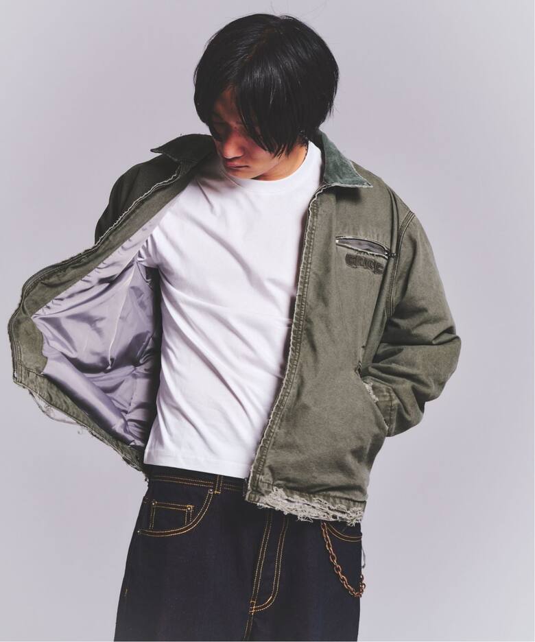 WOKE EDGE / ウォークエッジ EX WORKERS JACKET（中綿・キルティング 