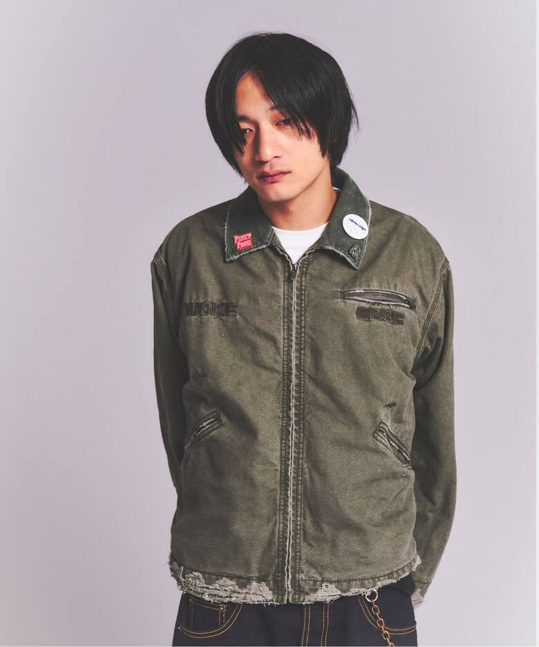 WOKE EDGE / ウォークエッジ EX WORKERS JACKET（中綿・キルティング 