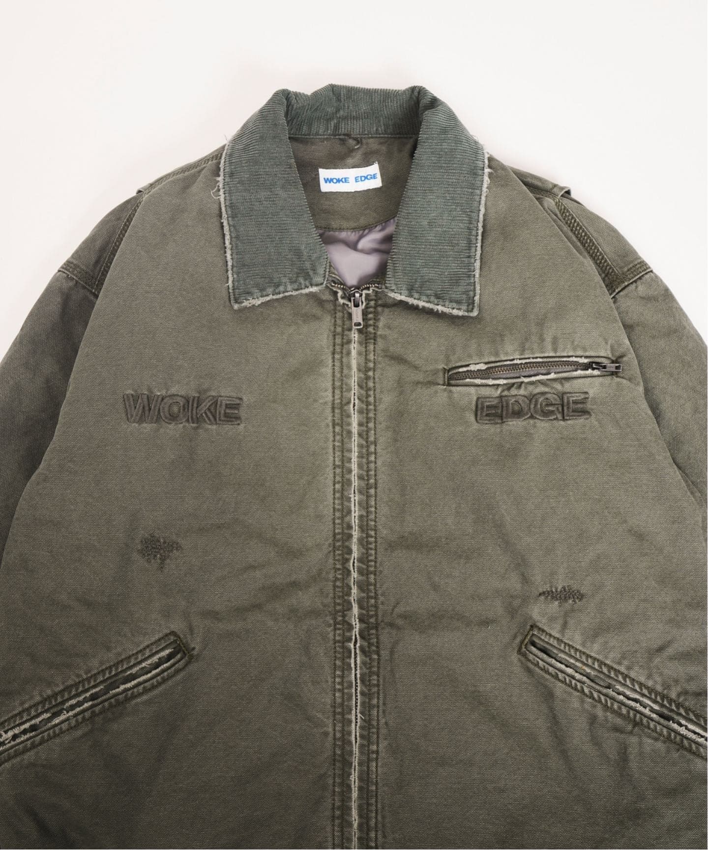 WOKE EDGE / ウォークエッジ EX WORKERS JACKET（中綿・キルティング