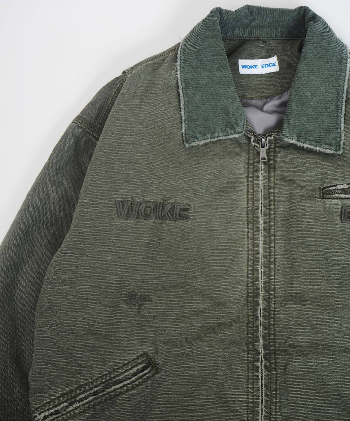WOKE EDGE / ウォークエッジ EX WORKERS JACKET（中綿・キルティング