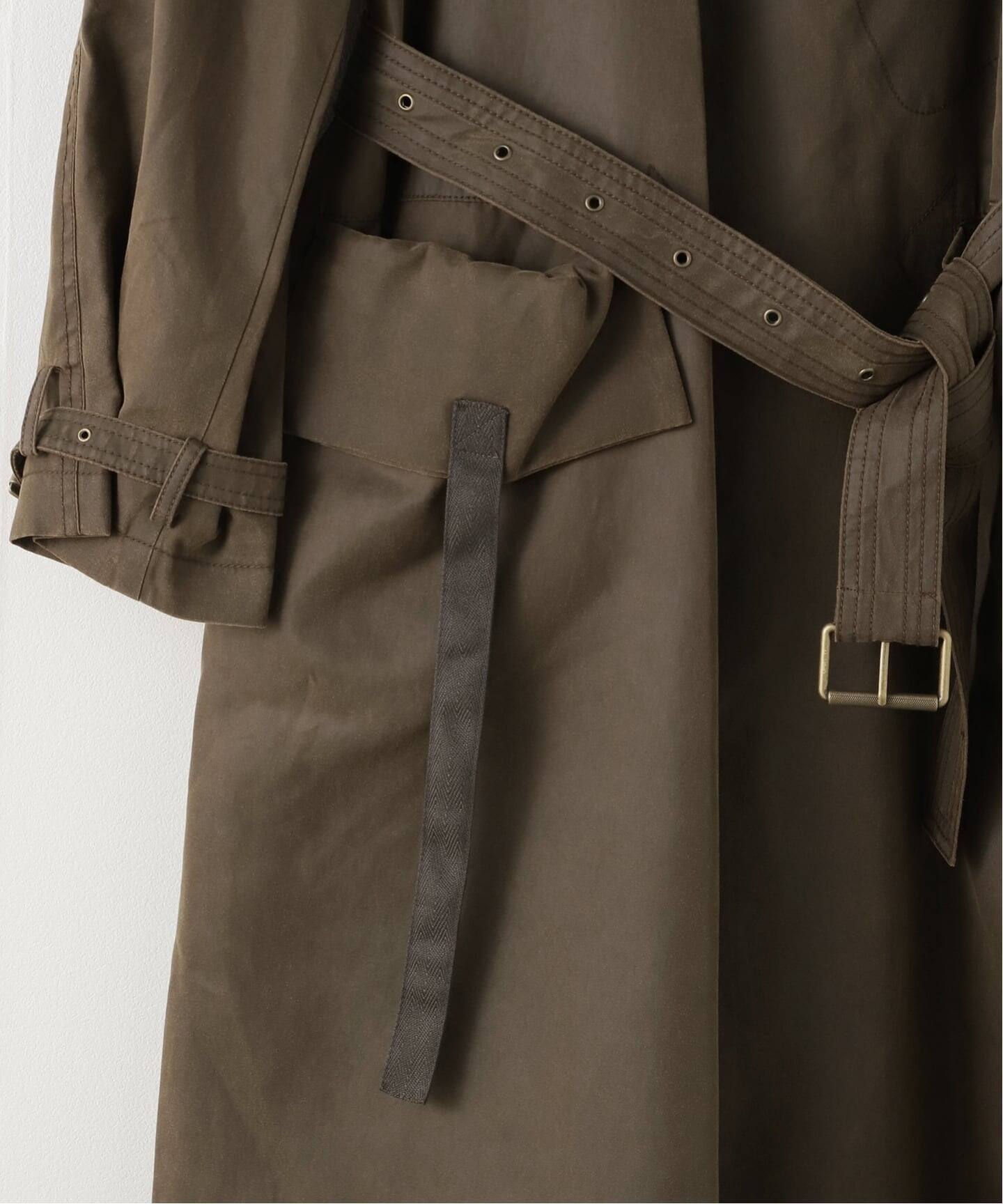 The Open Product （Open Yy）ロングコート Geek Office / ギークオフィス】OPEN YY Woven MOTORCYCLE MAXI