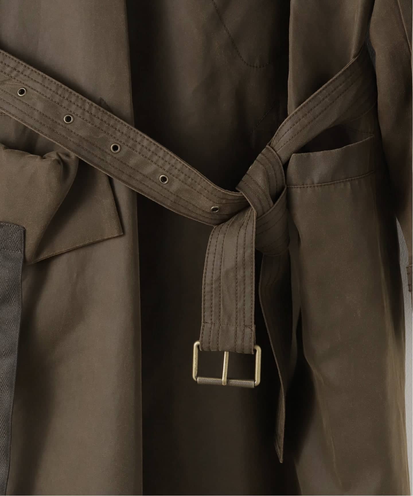 Geek Office / ギークオフィス】OPEN YY Woven MOTORCYCLE MAXI TRENCH