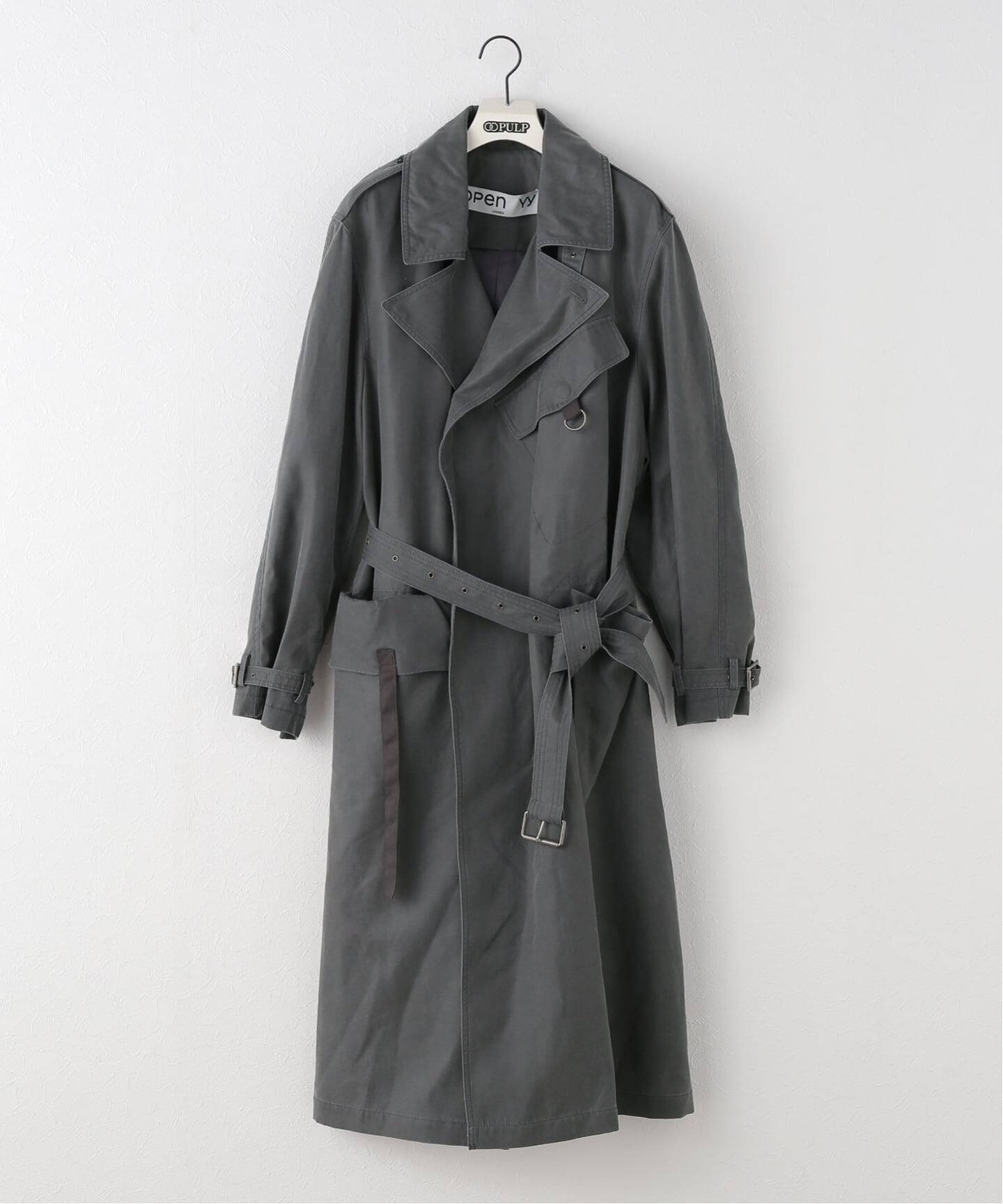 Geek Office / ギークオフィス】OPEN YY Woven MOTORCYCLE MAXI TRENCH