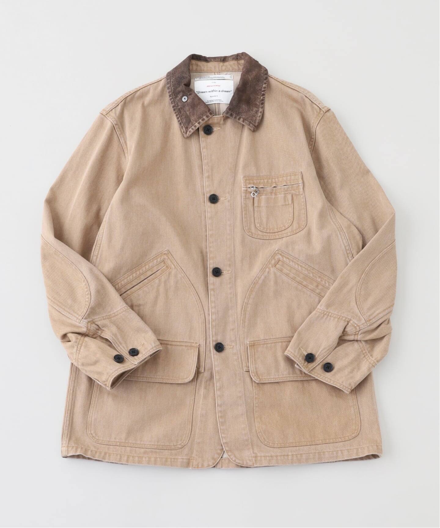 DAIRIKU 20SS Denim Coverall Jacket | 후루츠패밀리 dairiku 2020ss