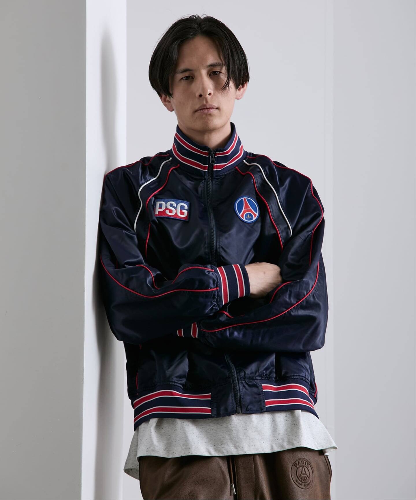 Paris Saint-Germain / パリ・サン＝ジェルマン】 JP Iconic Satin Zip