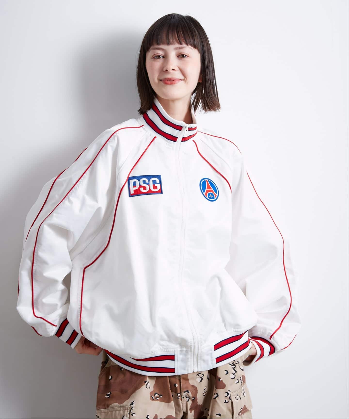Paris Saint-Germain / パリ・サン＝ジェルマン】 JP Iconic Satin Zip