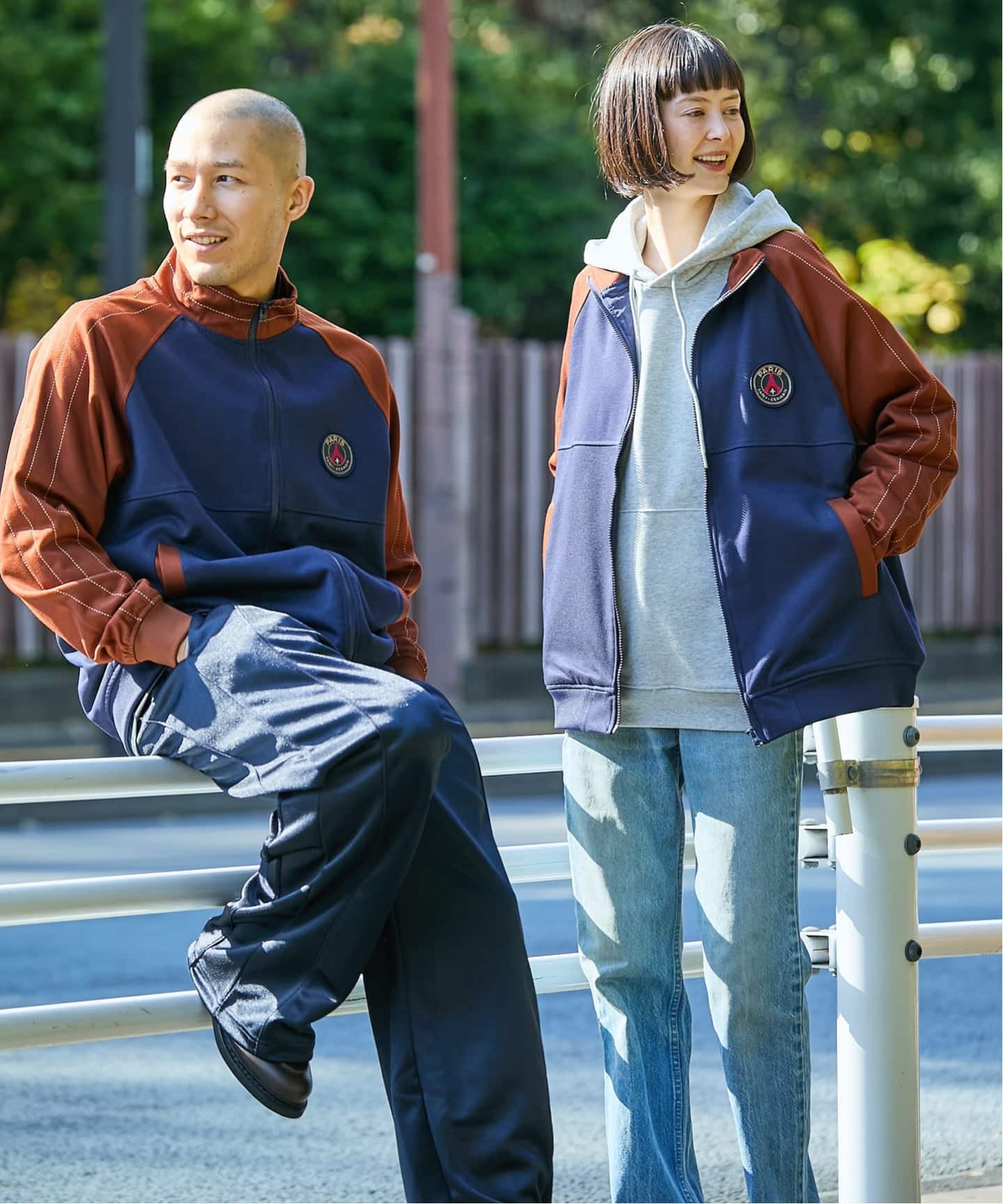 値下げラスト】パリ・サン＝ジェルマン ブルゾン ビンテージステッチ 