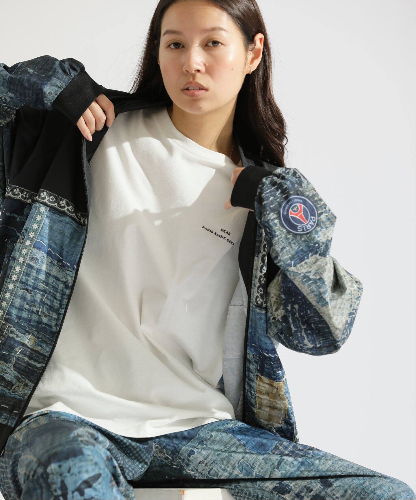 Poggy × Paris Saint-Germain】DEAR PSG PRINTED TRACK JACKET
