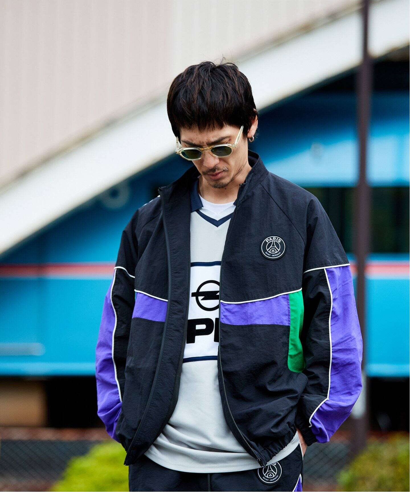 EVA*PSG】 JP PIPING TOP（その他ブルゾン／アウター）｜Paris Saint 