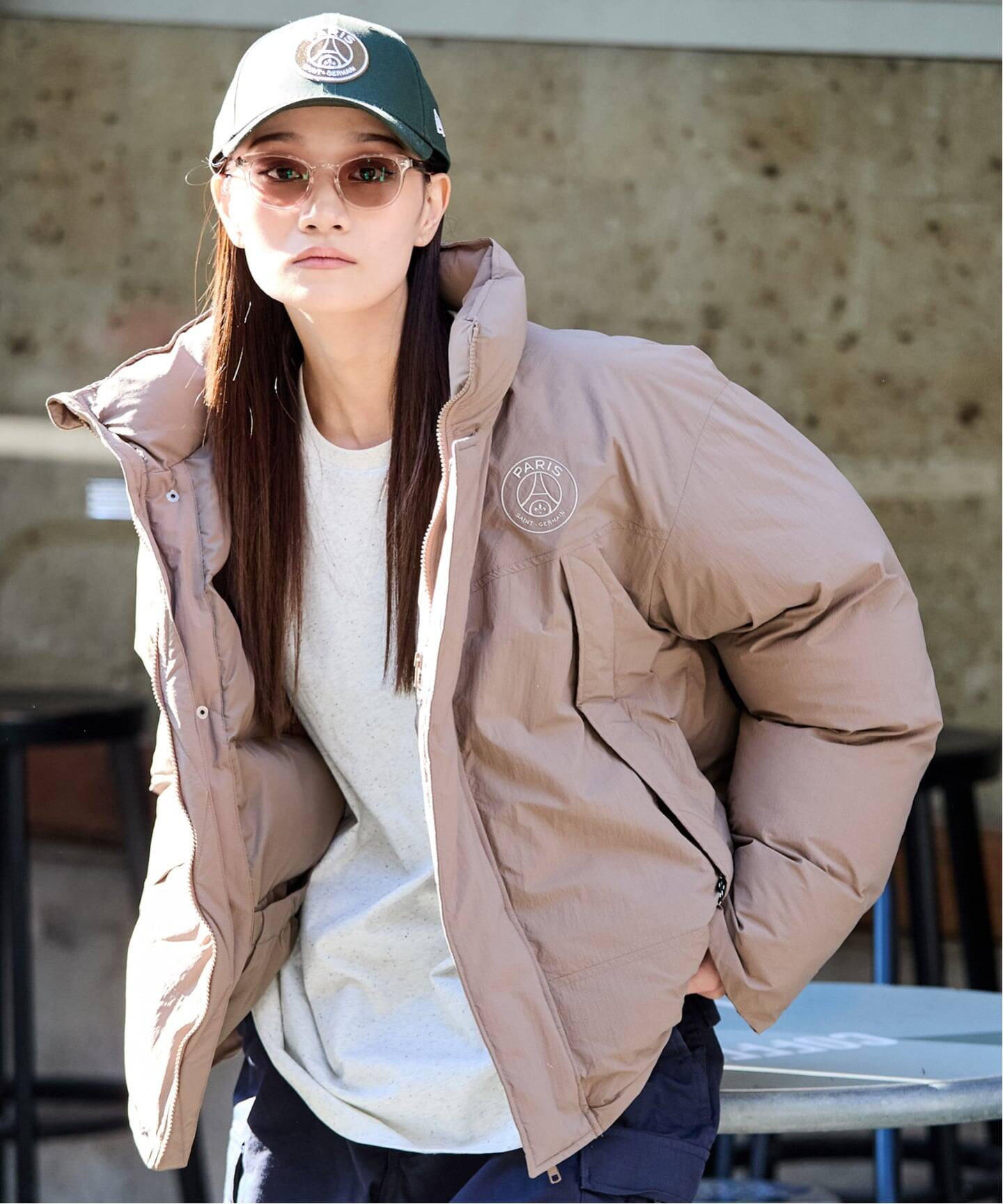 P*i様   Jeans ダウンジャケット ベージュ S Paris Saint-Germain / パリ・サン＝ジェルマン】JP Monster Blouson