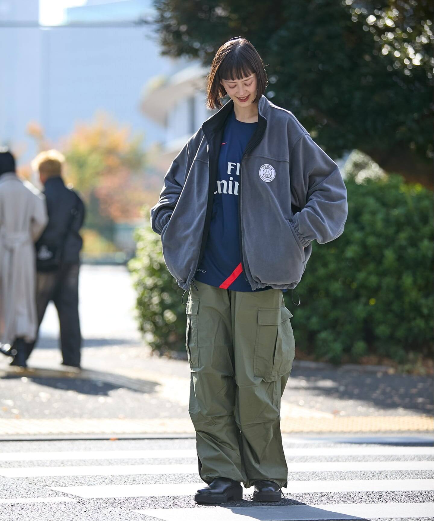 Paris aint-Germain / パリ・サン＝ジェルマン】 ボア リバーシブルBZ