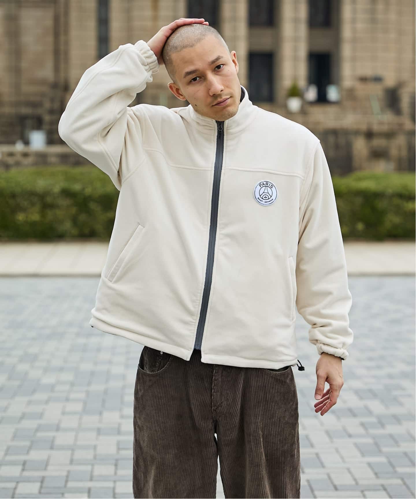 Paris aint-Germain / パリ・サン＝ジェルマン】 ボア リバーシブルBZ