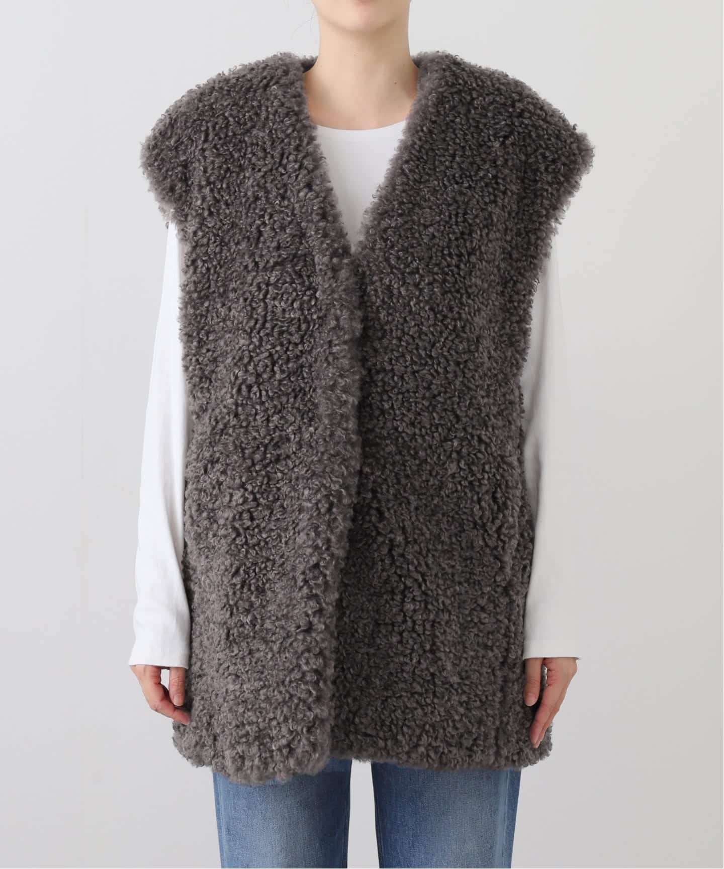 JOURNAL STANDARD L'ESSAGE シープエコファーベスト シープエコファーベスト（ベスト）｜JOURNAL STANDARD L'ESSAGE