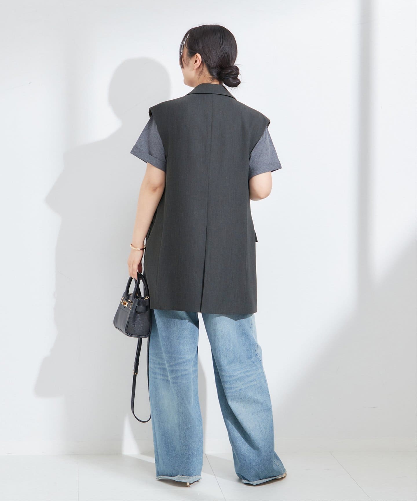journal standard LESSEGE ヴィスポリギャバベスト新品 journal standard L'essage（ジャーナルスタンダードレサージュ