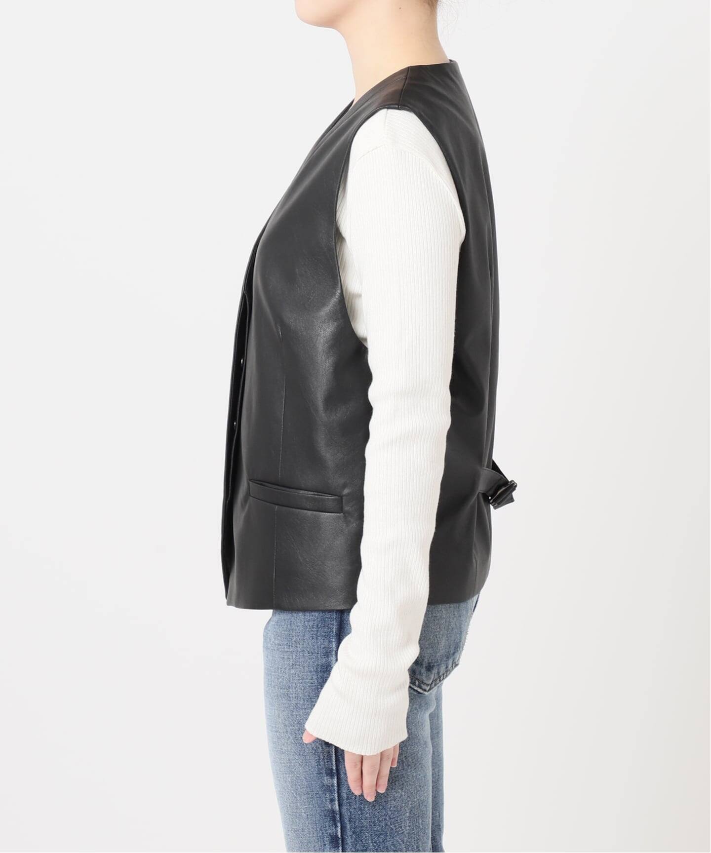 【希少】ARNYS アルニス ベスト レザーベスト 総柄 ロゴボタン キャメル 希少】ARNYS アルニス ベスト レザーベスト 総柄 ロゴボタン キャメル