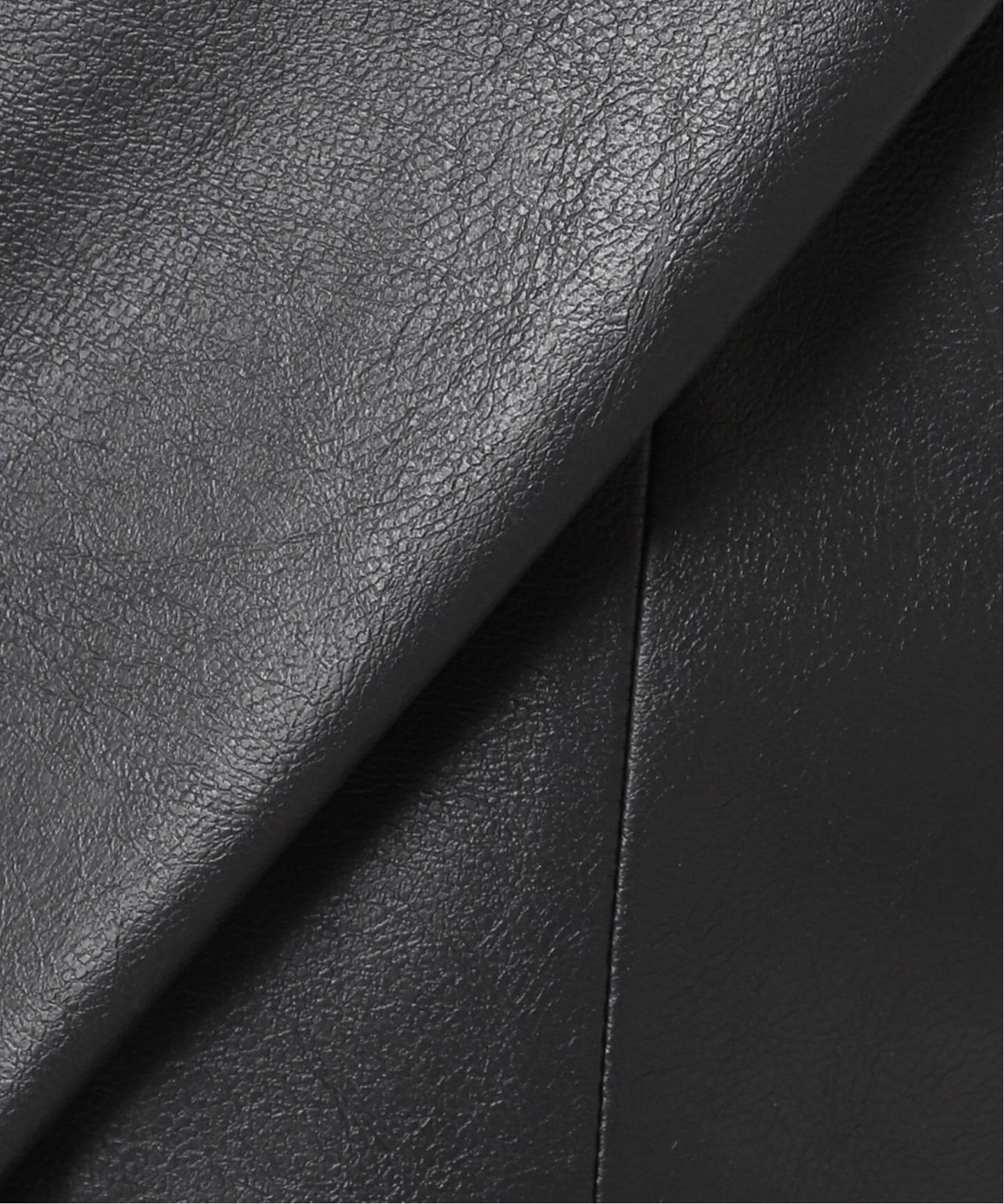 金子綾さん着用】シンセティックレザーベスト（ベスト）｜JOURNAL