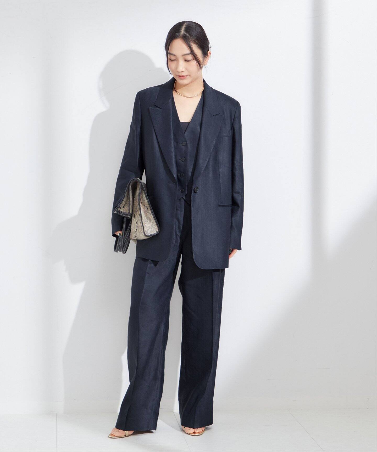 journal standard l'essage リネンジャケット
