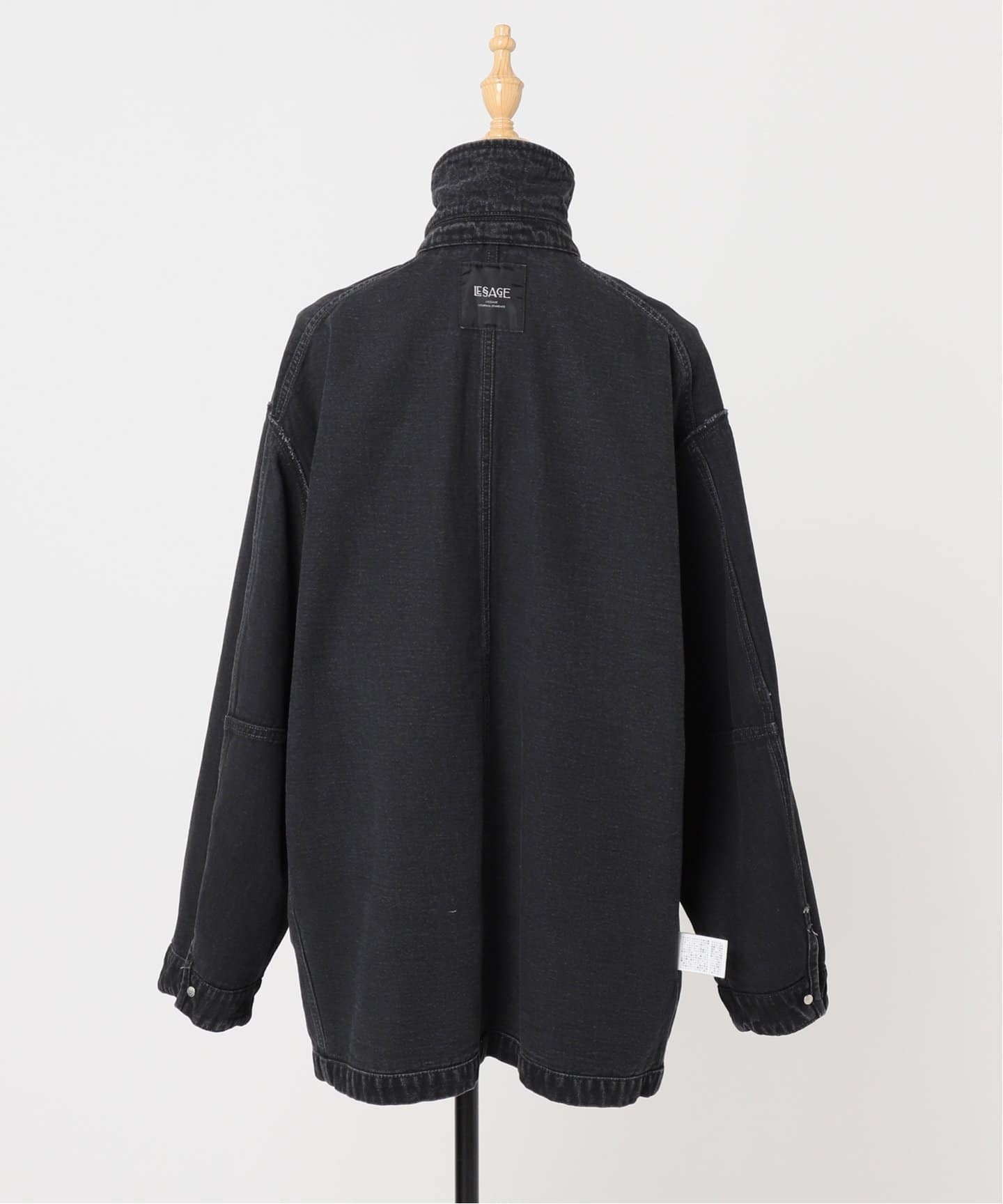 JOURNAL STANDARD デニムカバーオール　ブラック デニムカバーオール（カバーオール）｜JOURNAL STANDARD
