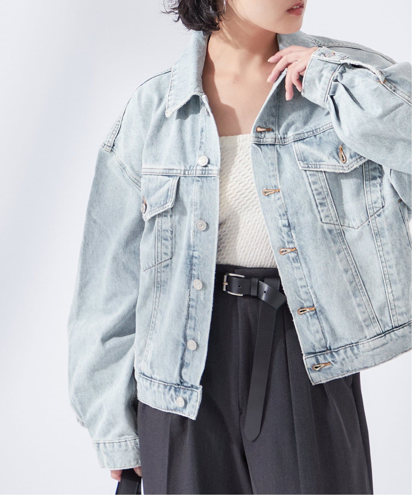 AGOLDE】DALTON BALLOON JACKET IN SOUL：デニムジャケット