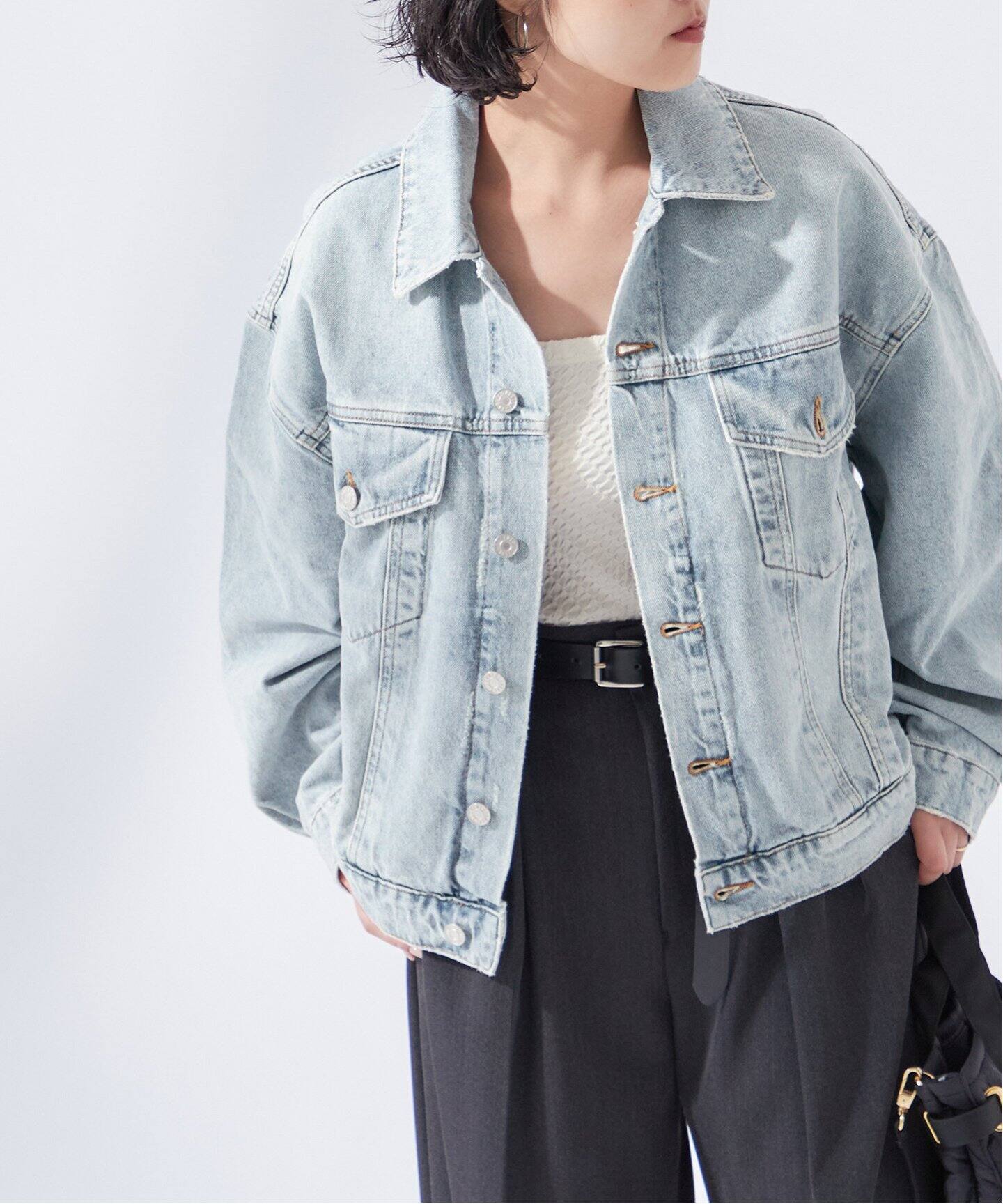 AGOLDE】DALTON BALLOON JACKET IN SOUL：デニムジャケット