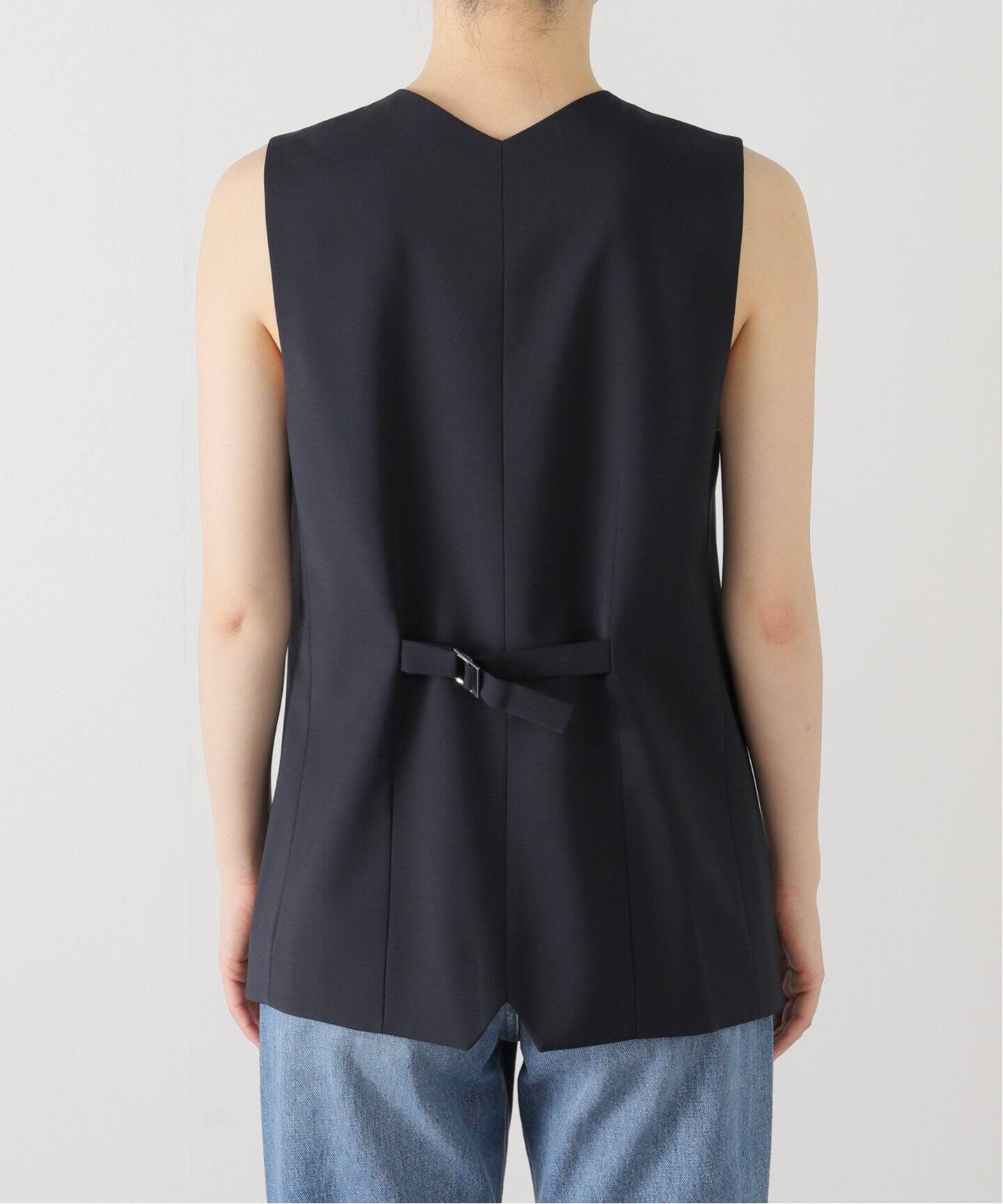 TIBI/ティビ】TROPICAL WOOL EASY VEST：ベスト（ベスト