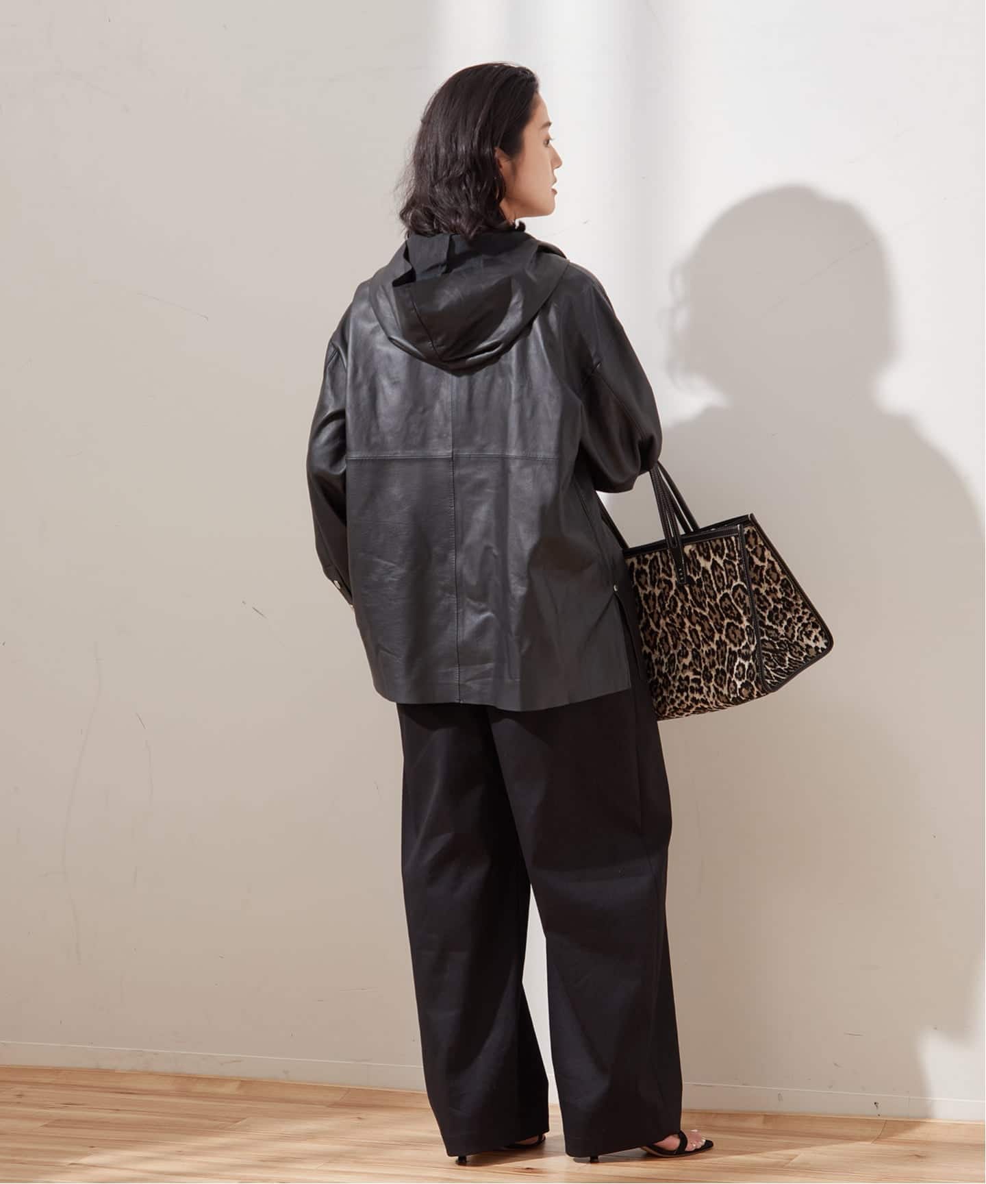 別注》【A PUPIL/ア ピューピル】レザーアノラック（その他ブルゾン