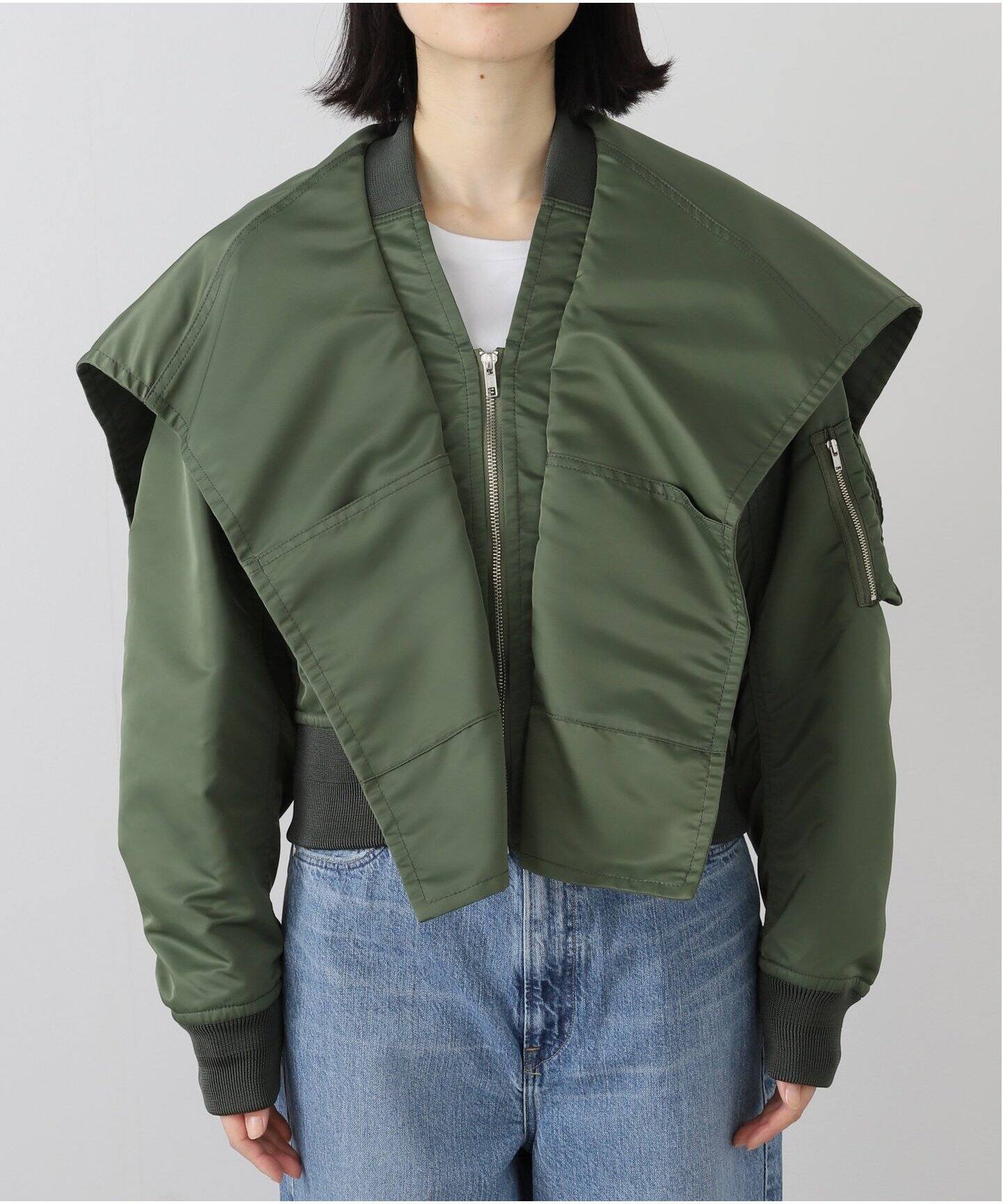 TOGA PULLA/トーガプルラ】Nylon twill blouson：ブルゾン（その他  