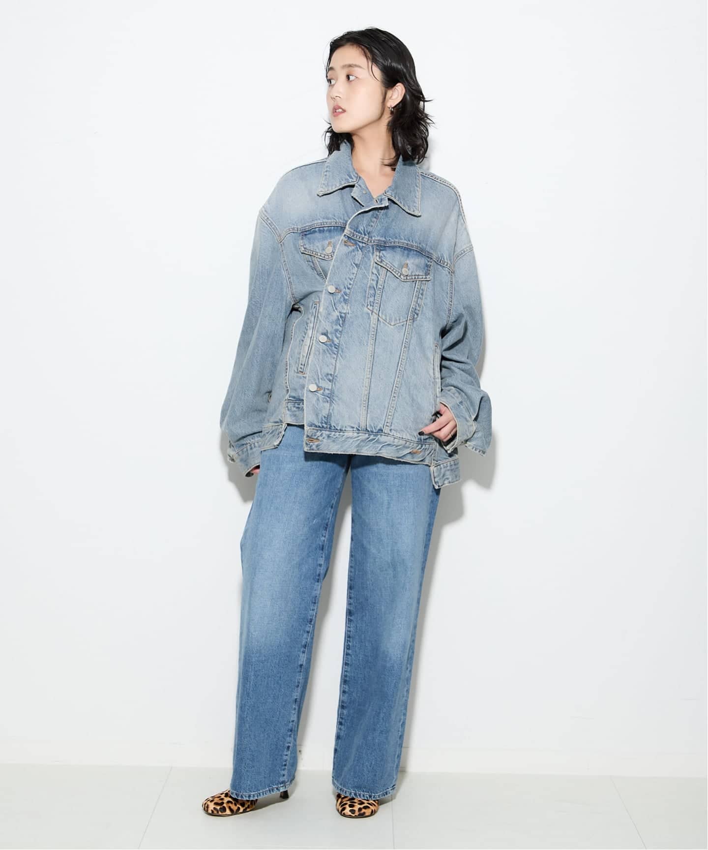 HAIKURE/ハイクル】NEW JANET IONIC BLUE：デニムジャケット（デニム