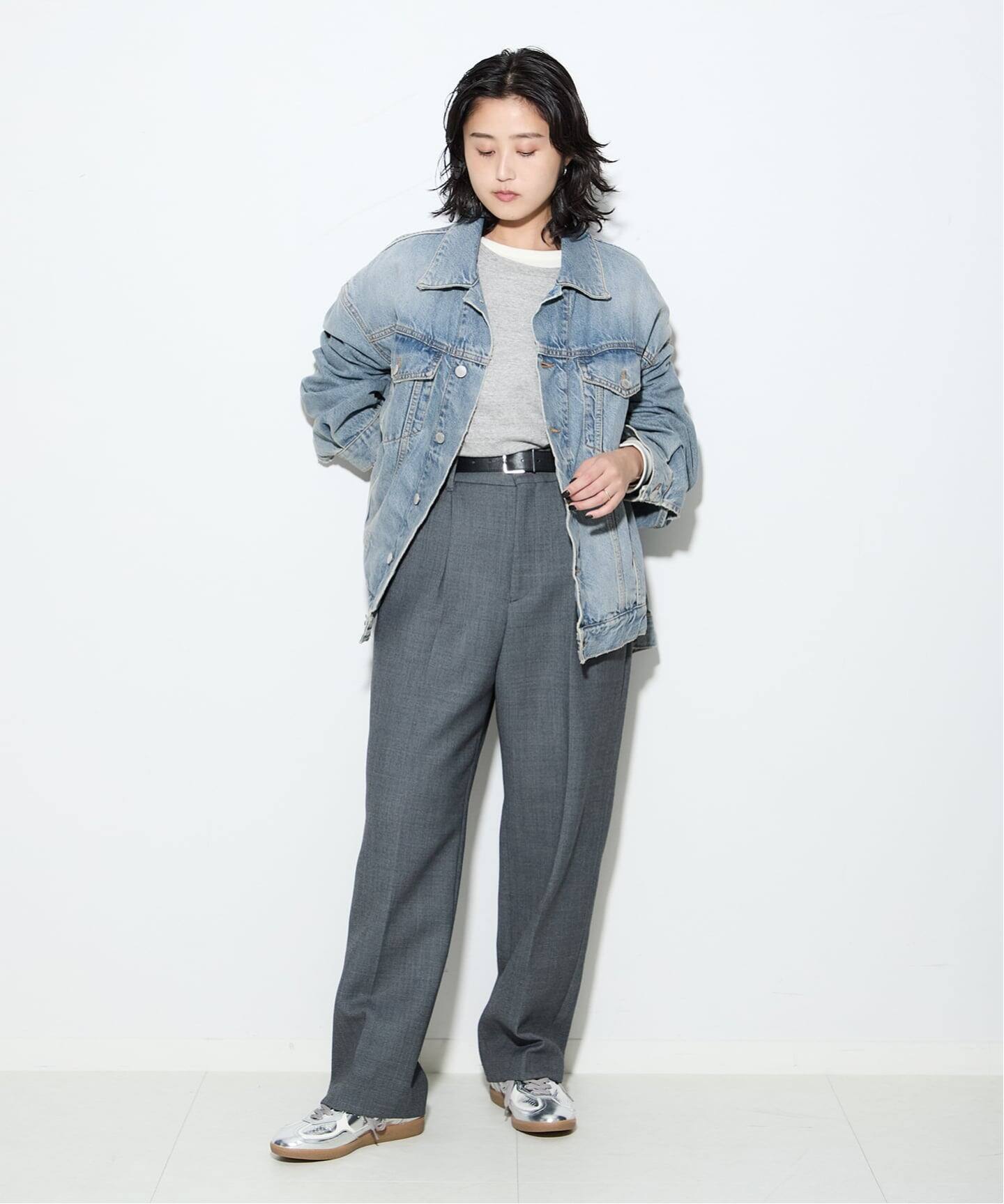 HAIKURE/ハイクル】NEW JANET IONIC BLUE：デニムジャケット（デニム