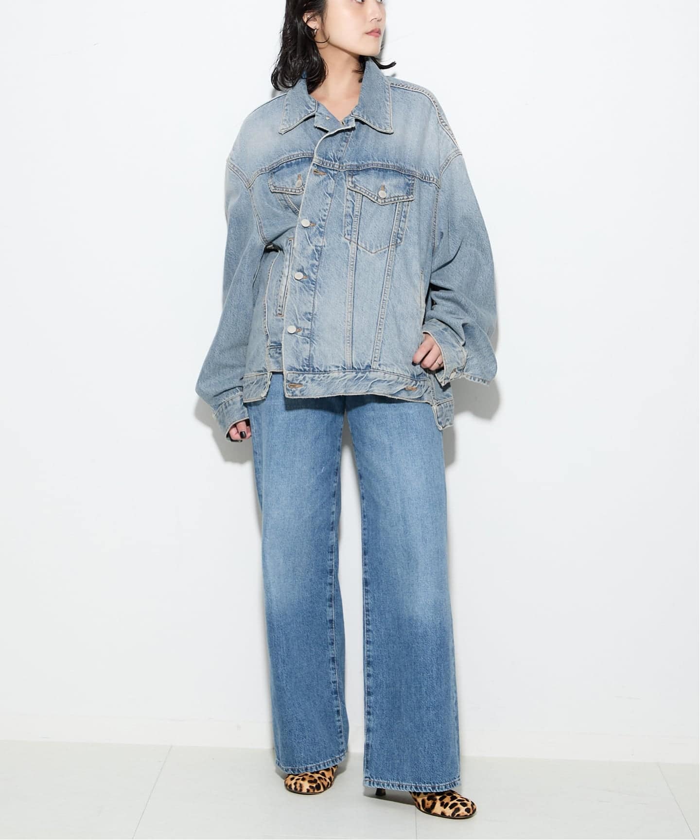 HAIKURE/ハイクル】NEW JANET IONIC BLUE：デニムジャケット（デニム