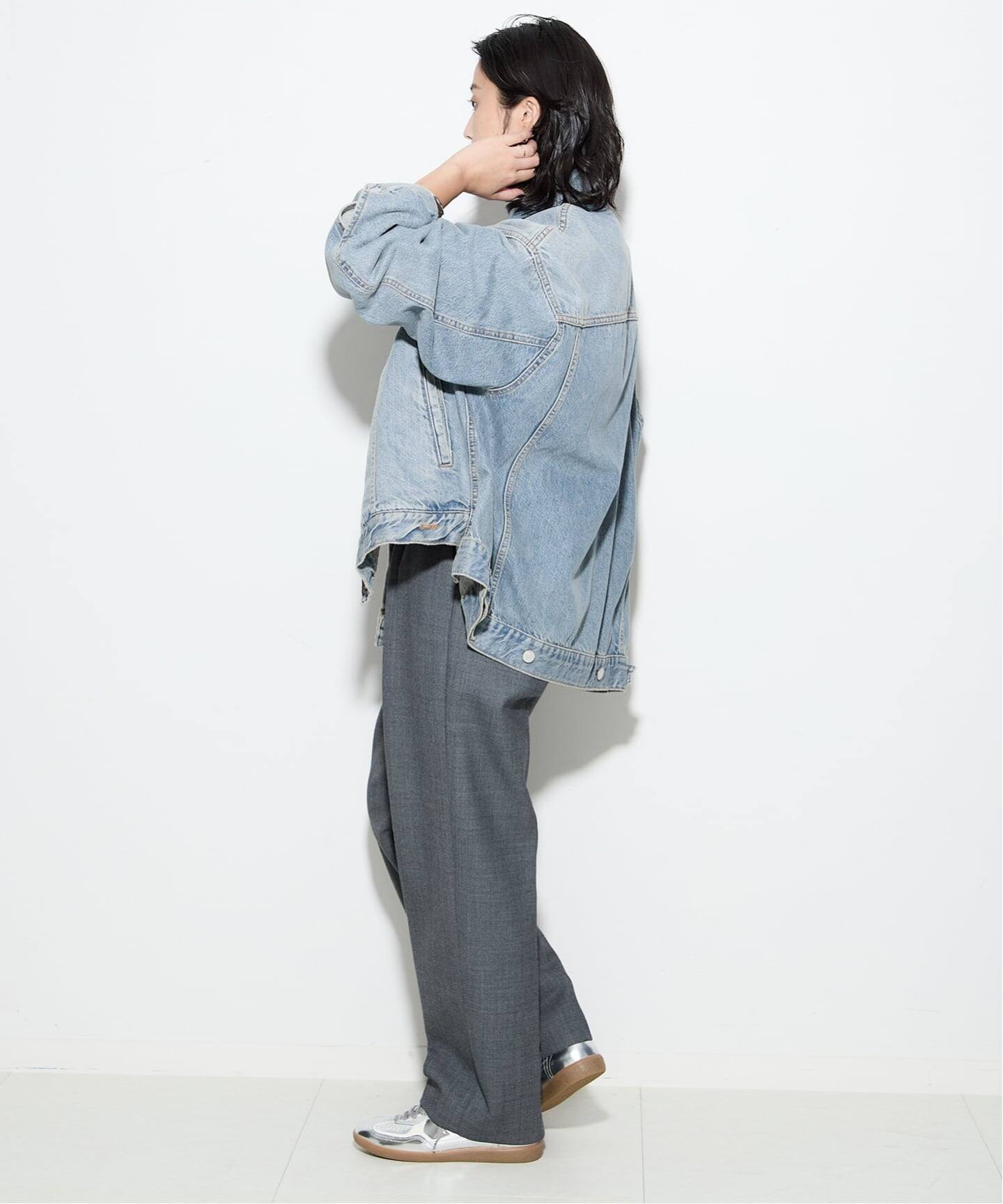 HAIKURE/ハイクル】NEW JANET IONIC BLUE：デニムジャケット（デニム