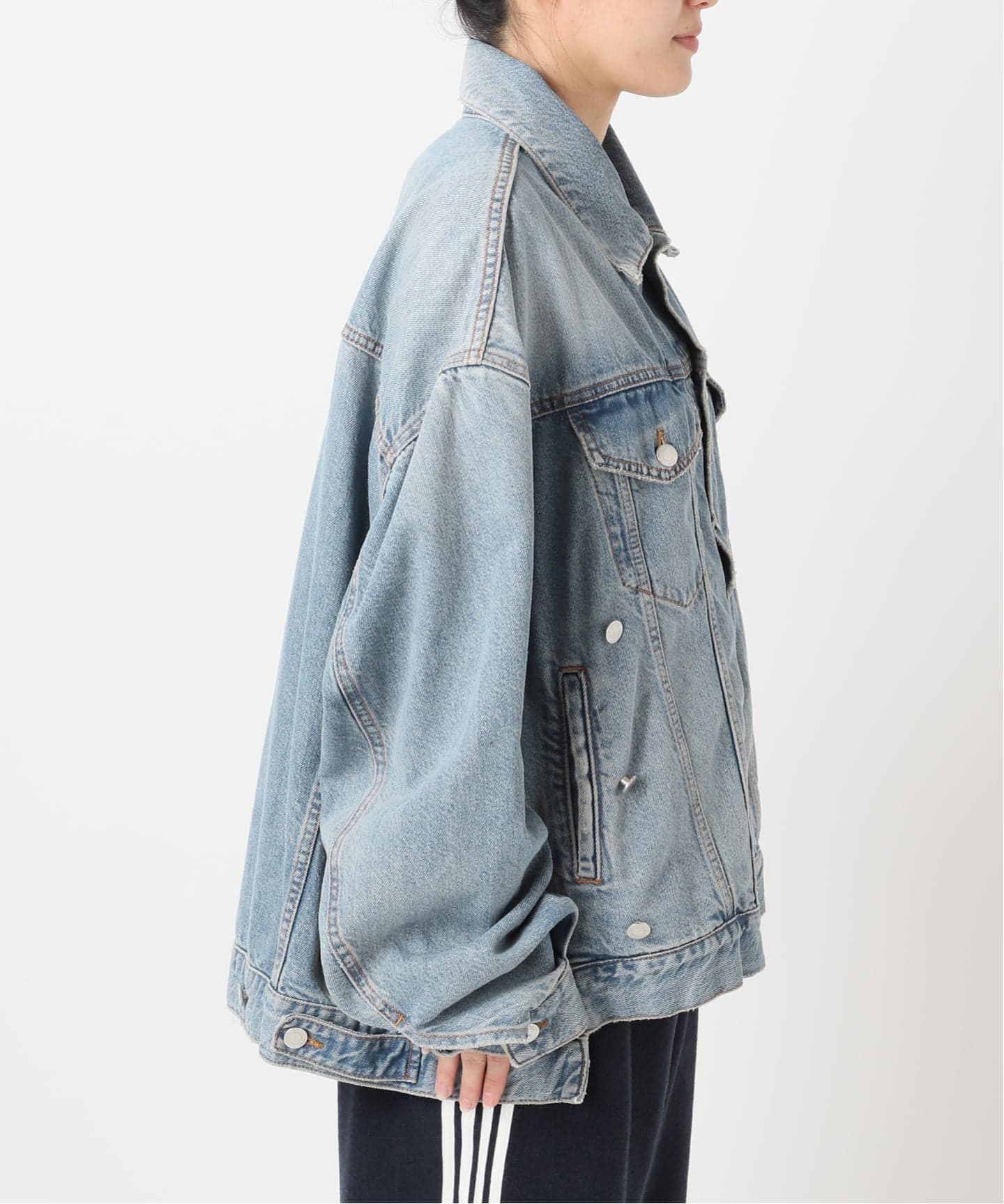 HAIKURE/ハイクル】NEW JANET IONIC BLUE：デニムジャケット（デニム